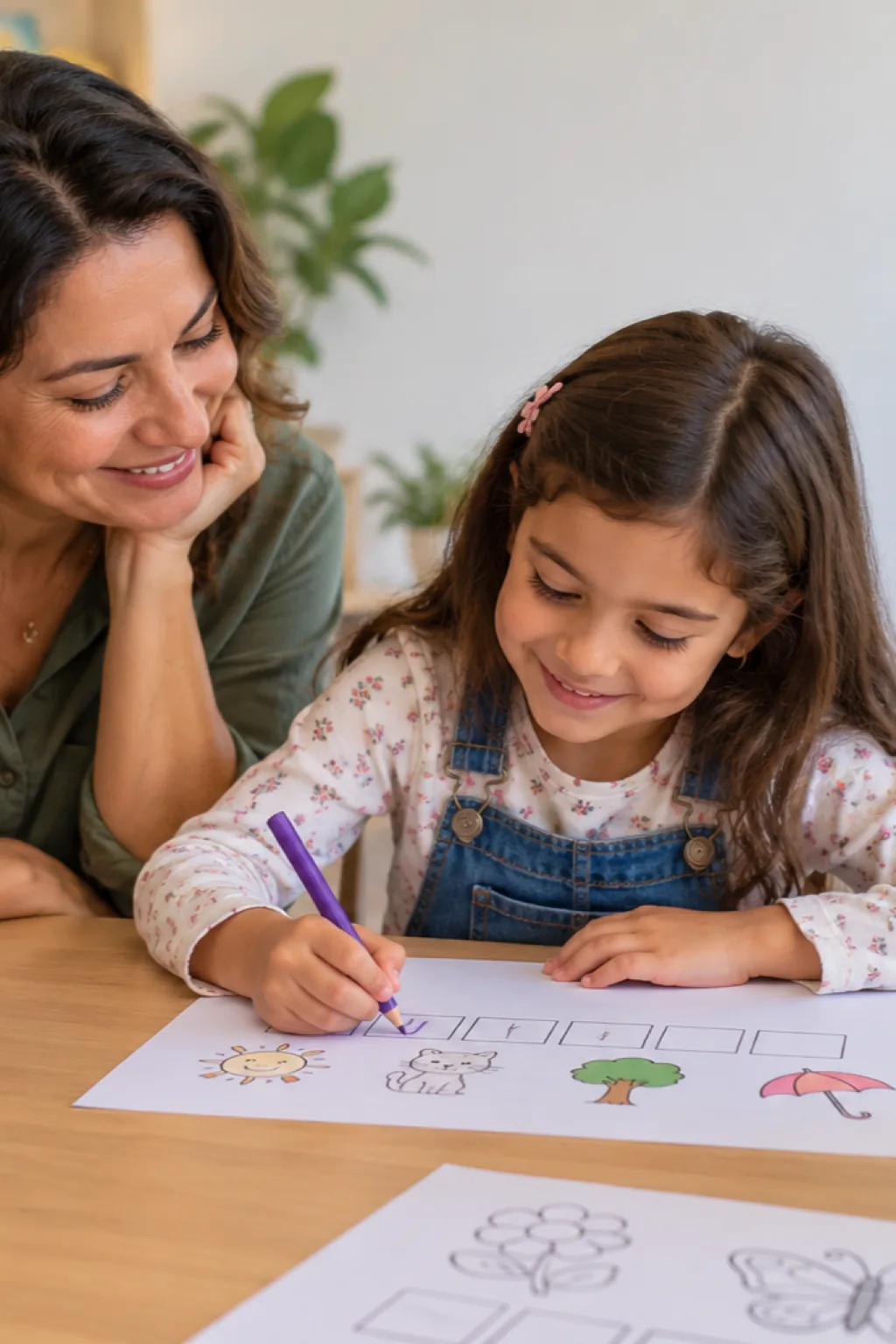 desenhos do alfabeto para completar e colorir — exemplo criado na Desenhos pra Colorir