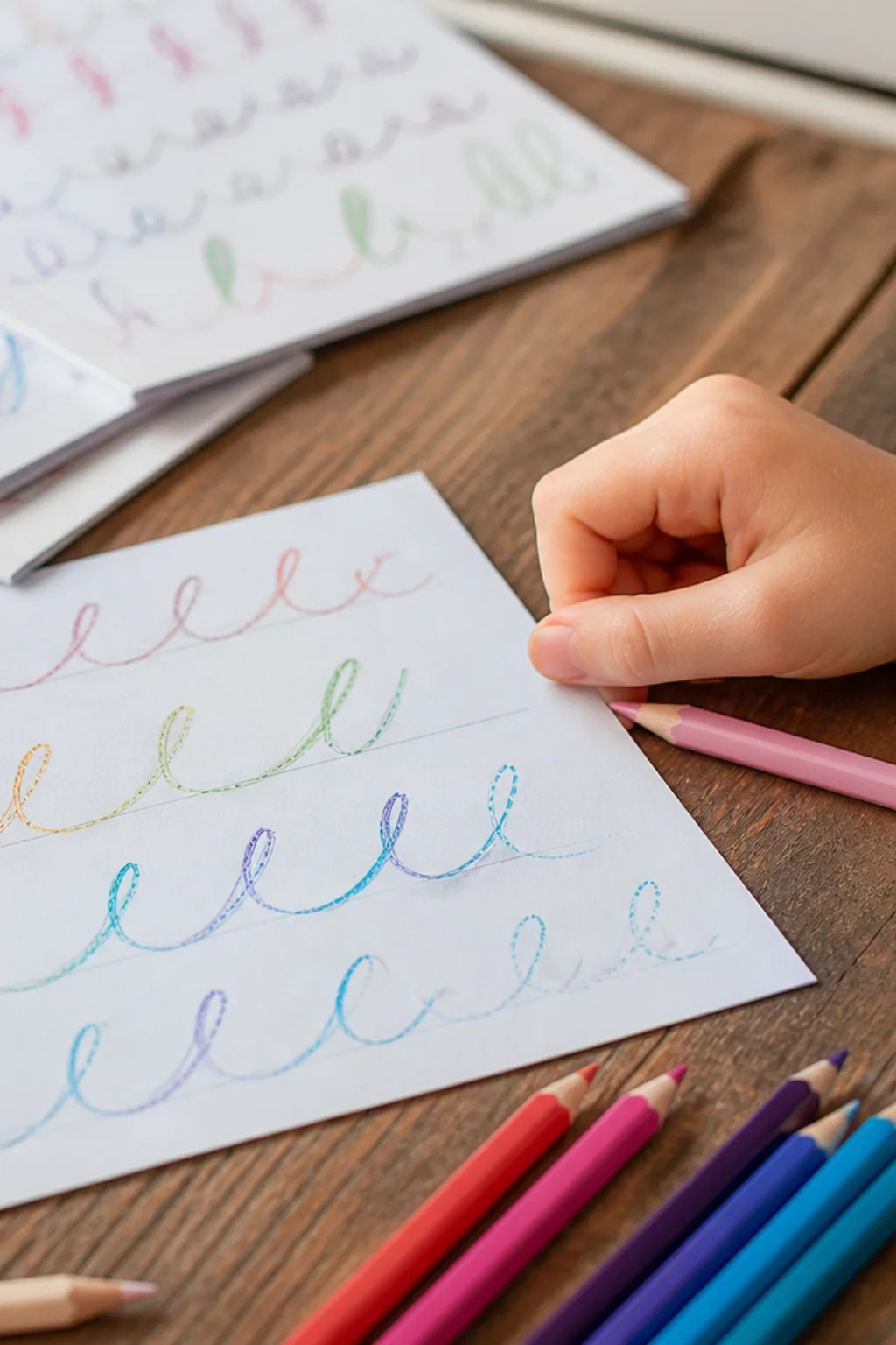 desenhos do alfabeto cursivo para colorir - 2