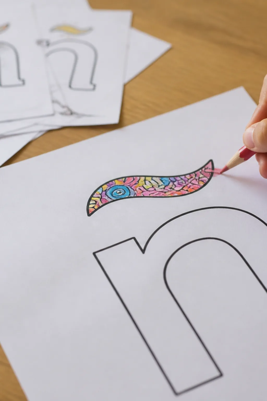 desenhos do til para colorir - 2