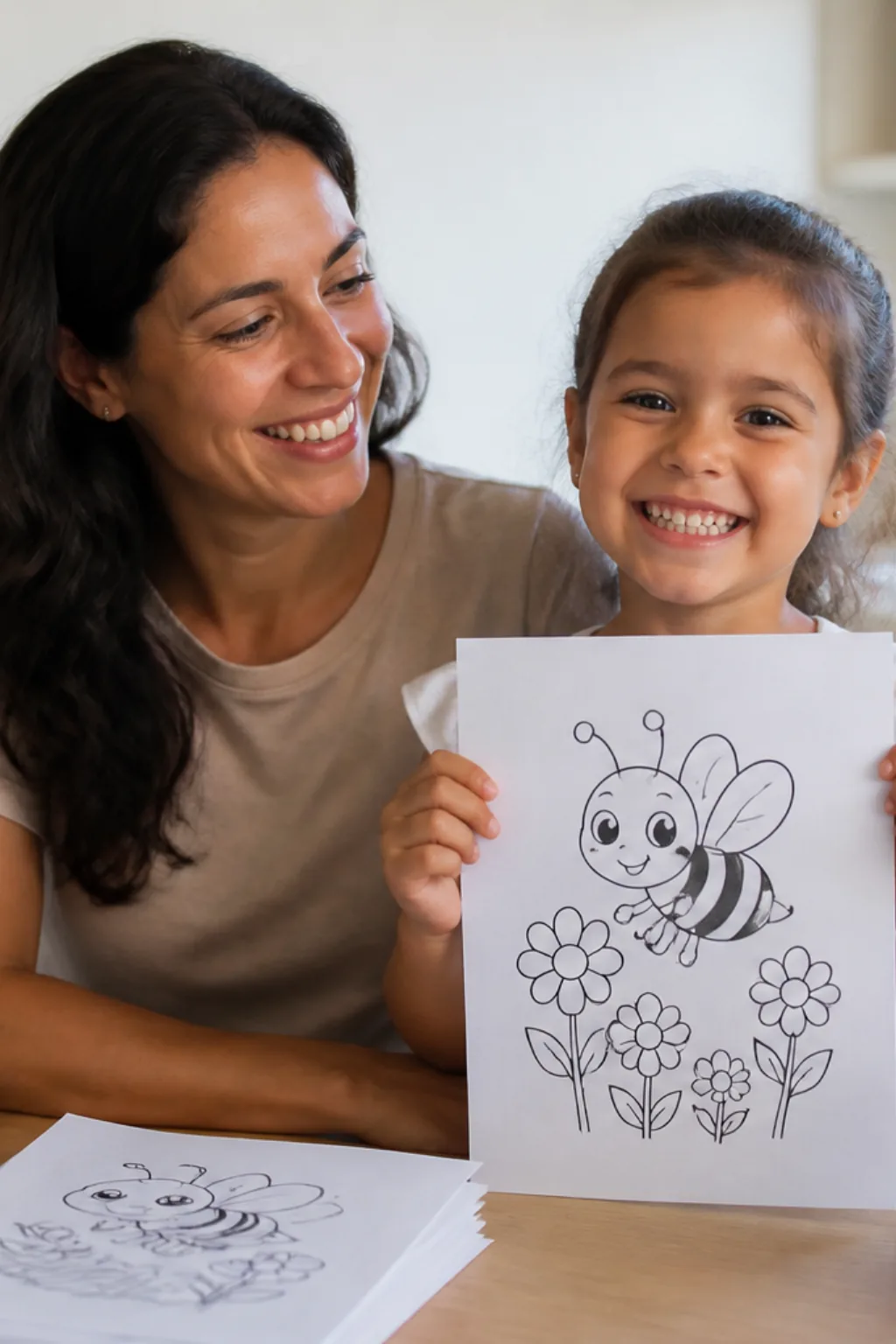 desenhos de abelha para colorir - 1