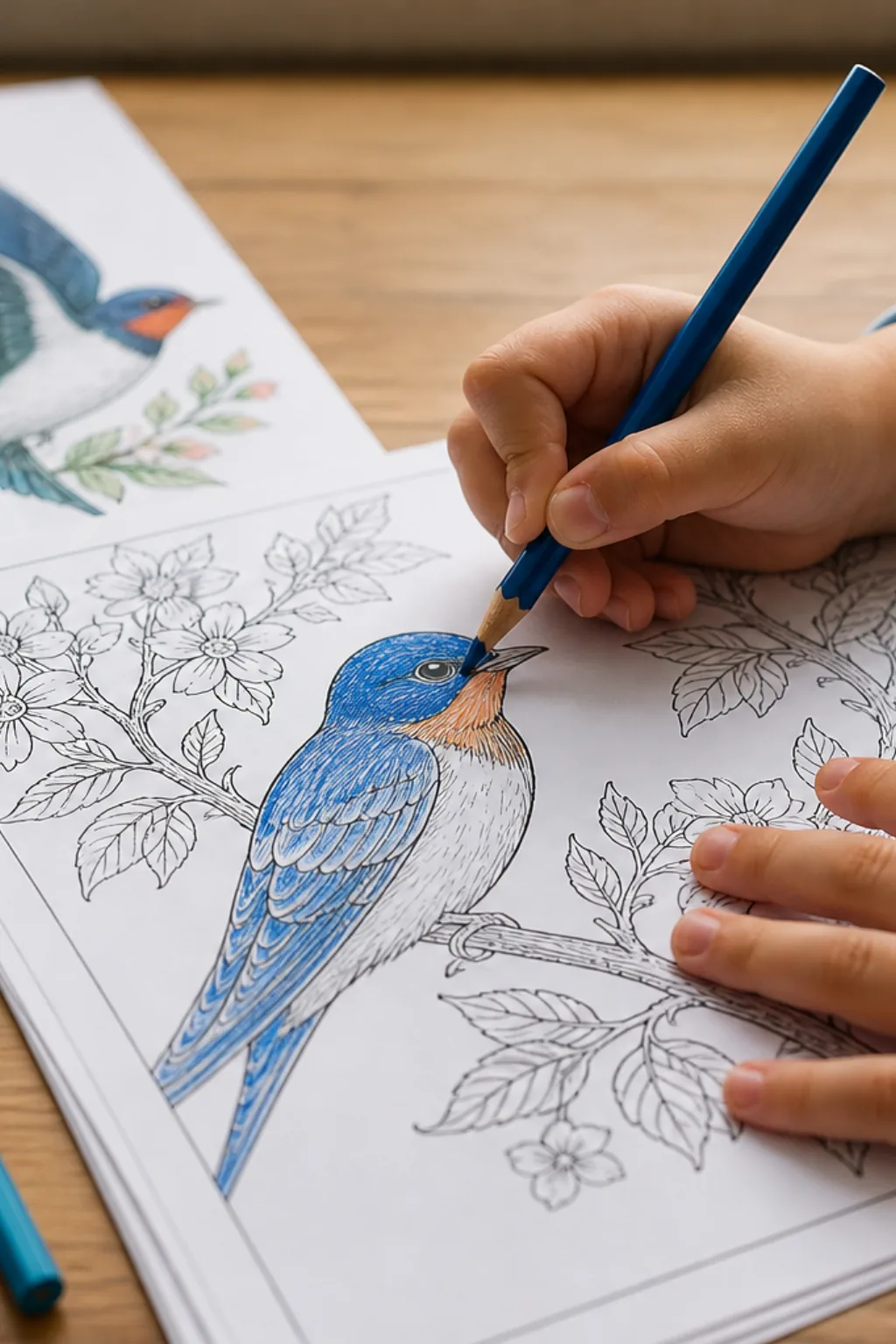 desenhos de andorinha para colorir - 2