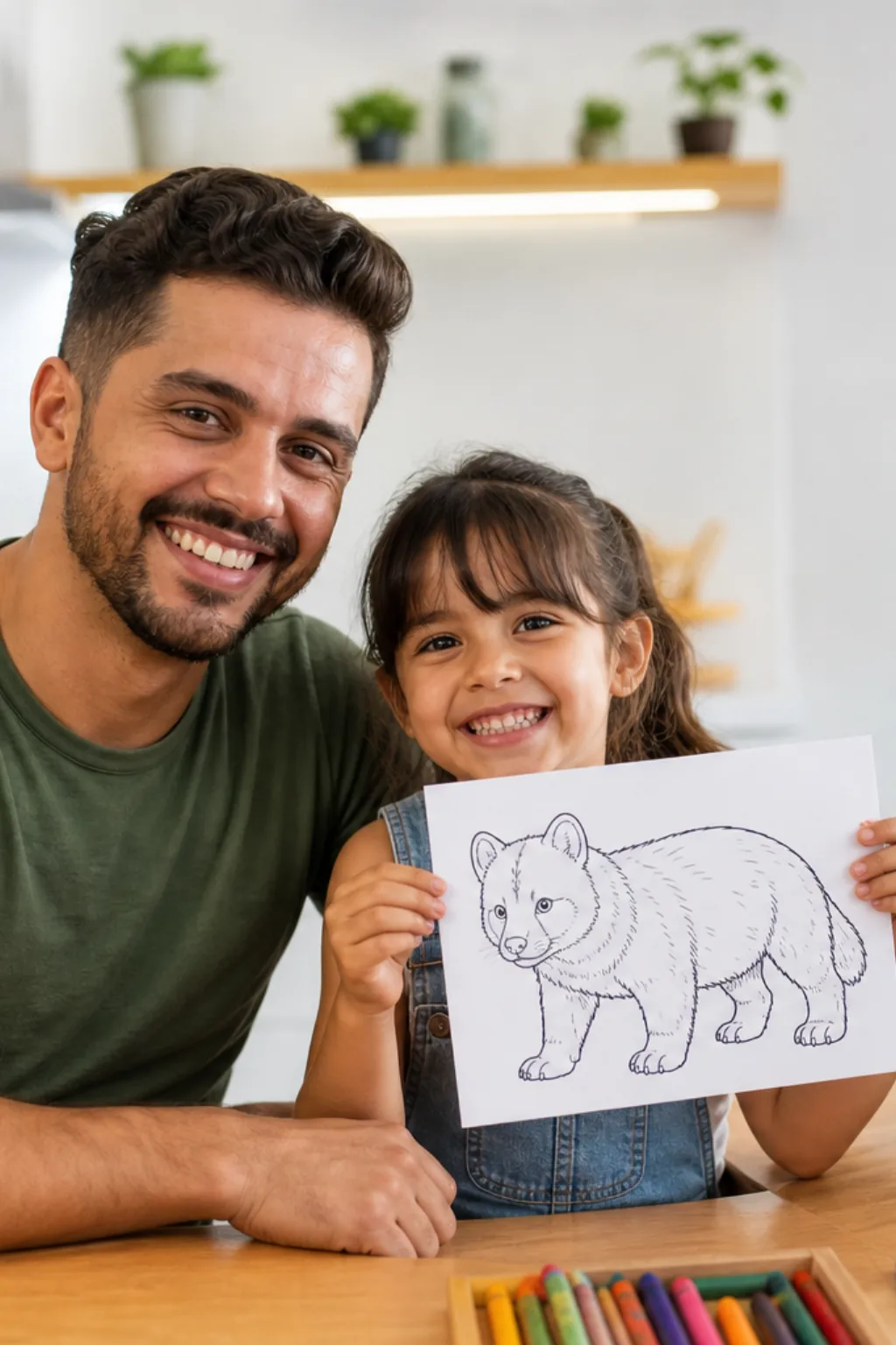 desenhos de cachorro-vinagre para colorir — exemplo criado na Desenhos pra Colorir