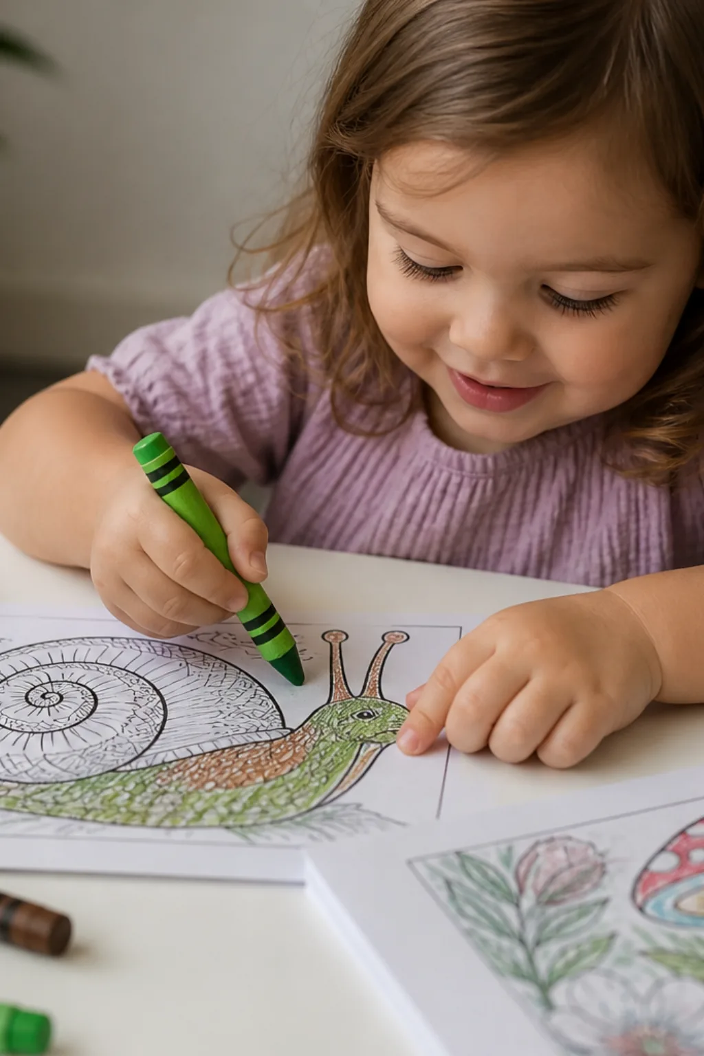 desenhos de caracol para colorir - 2