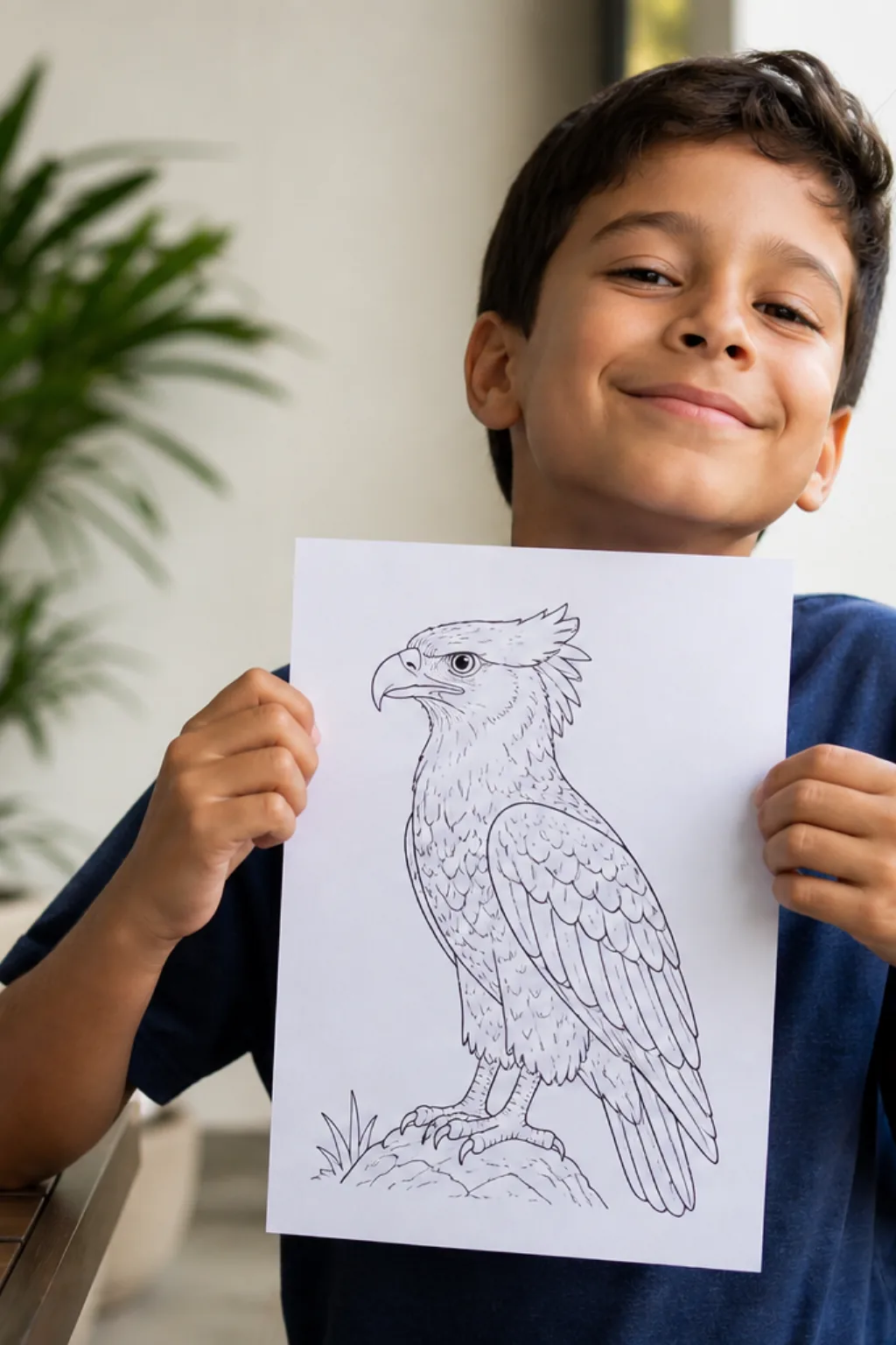 desenhos de carcará para colorir - 1