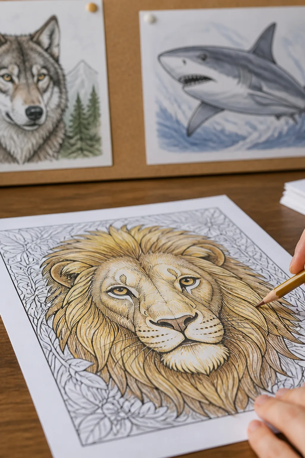 desenhos de animais carnívoros para colorir - 2