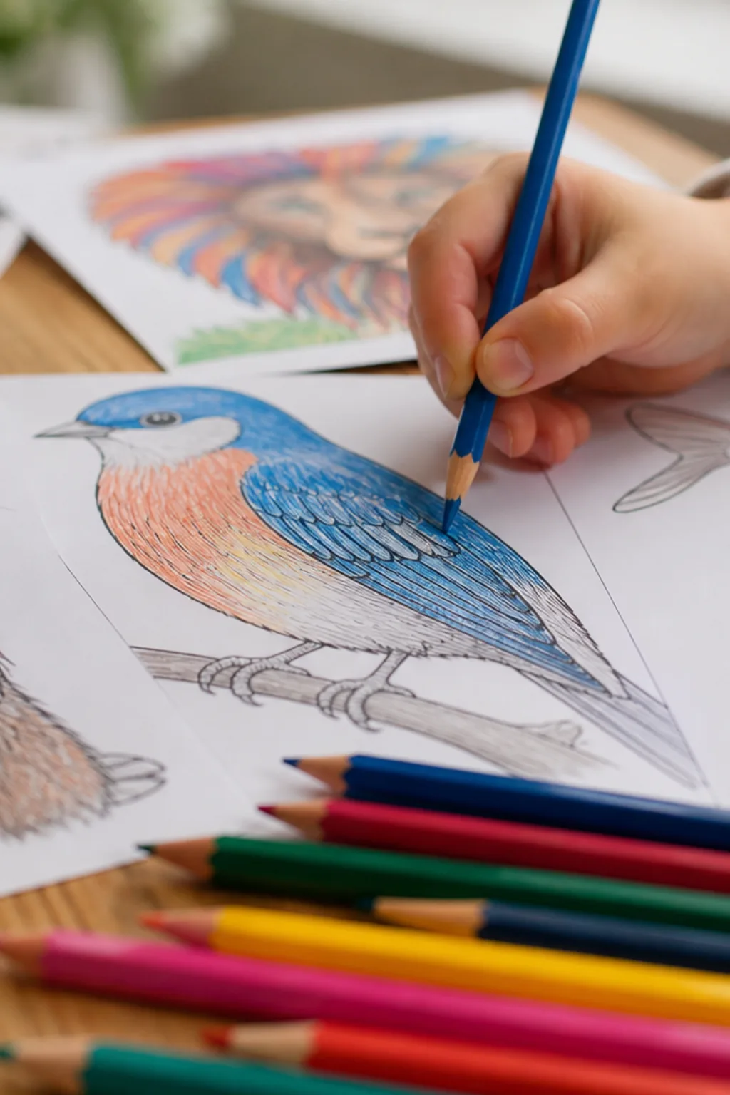 desenhos sobre a cobertura do corpo dos animais para colorir - 2