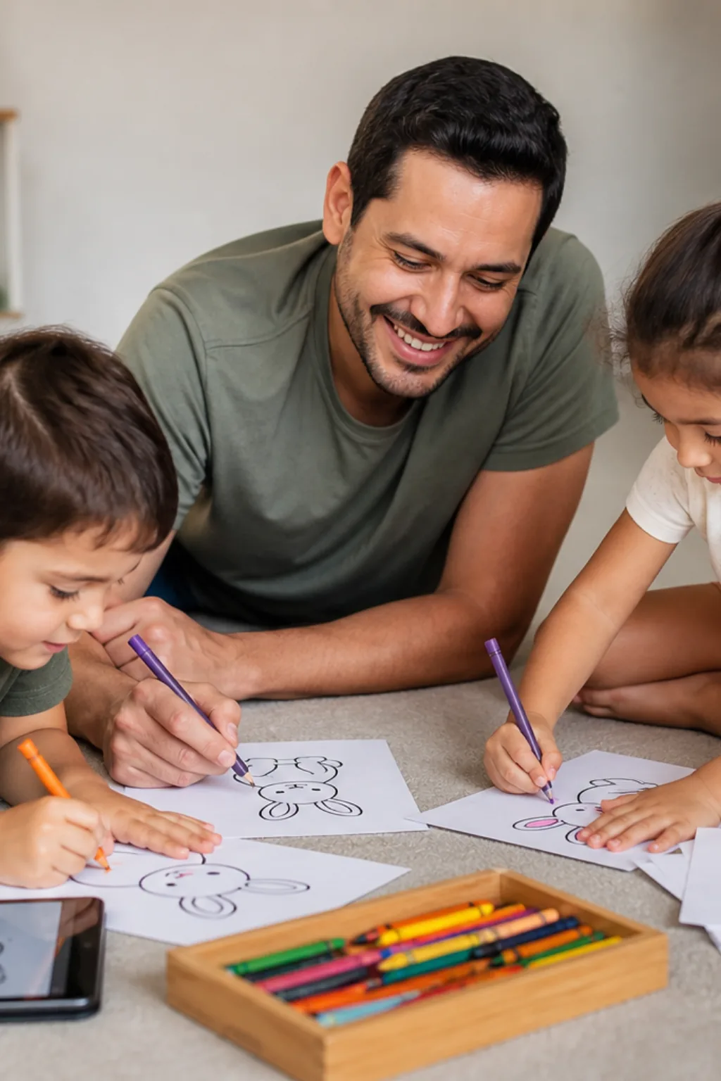 desenhos de coelho para colorir - 1