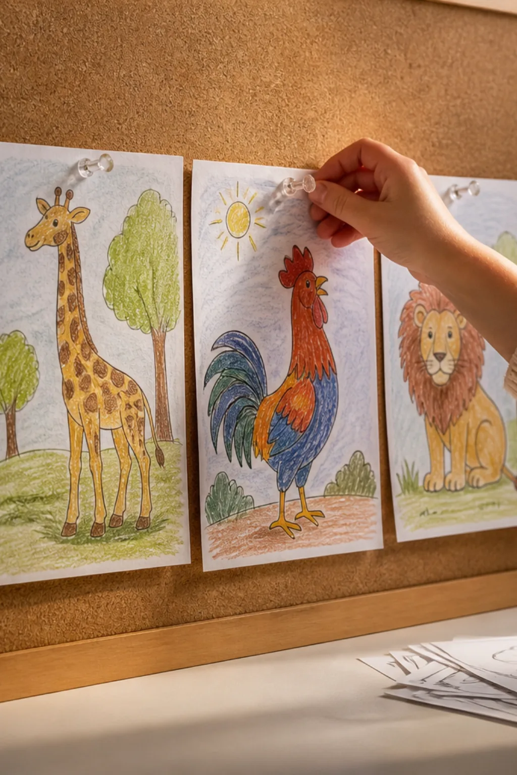 desenhos de animais diurnos para colorir - 2
