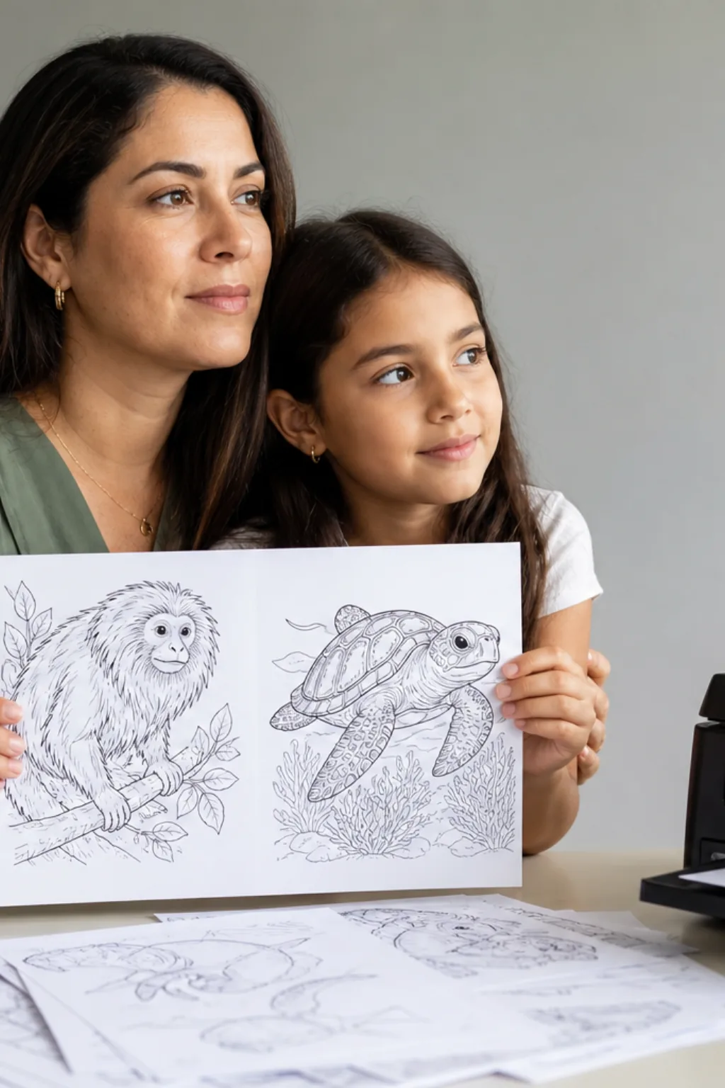desenhos de animais em extinção para colorir - 1