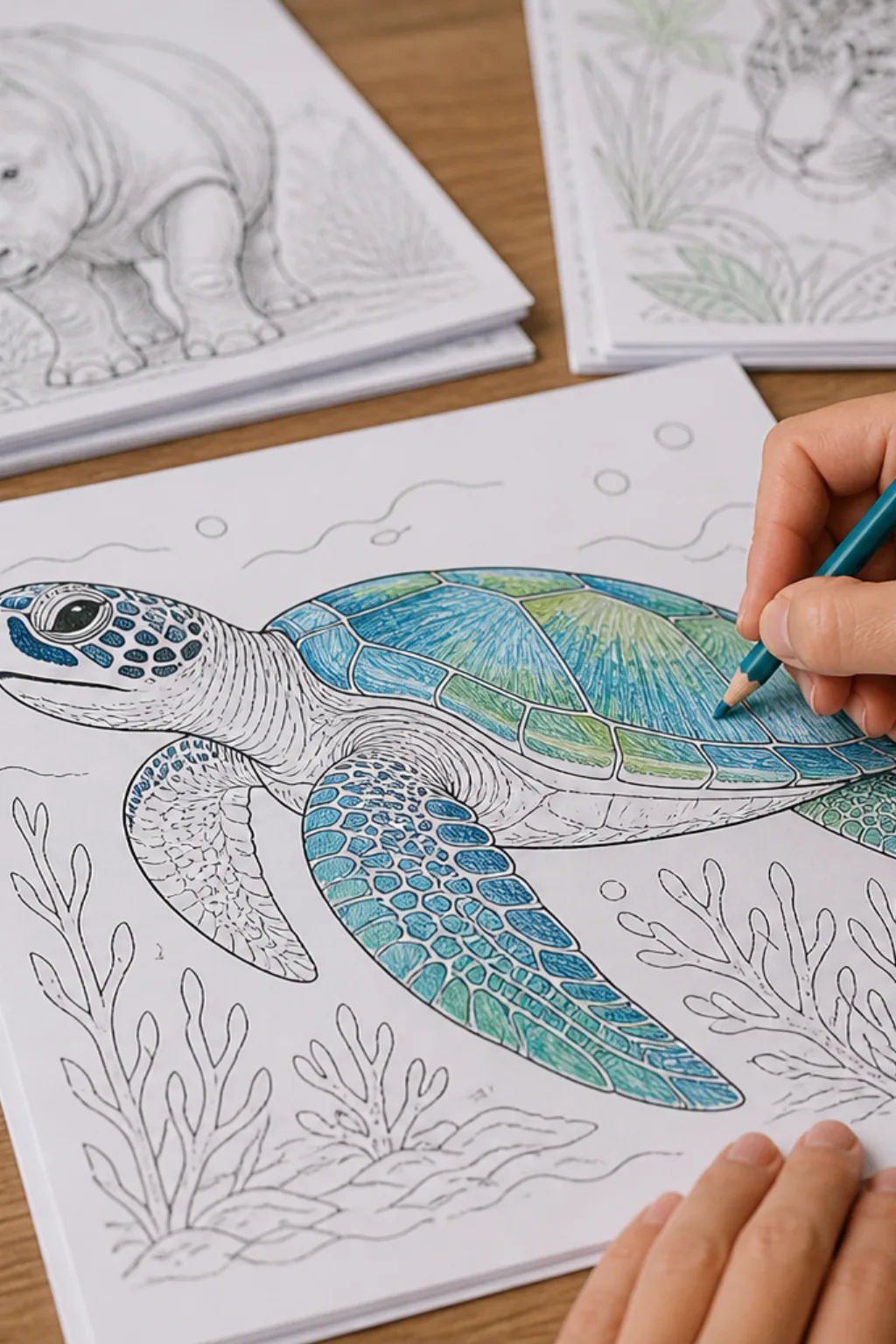 desenhos de animais em extinção para colorir - 2