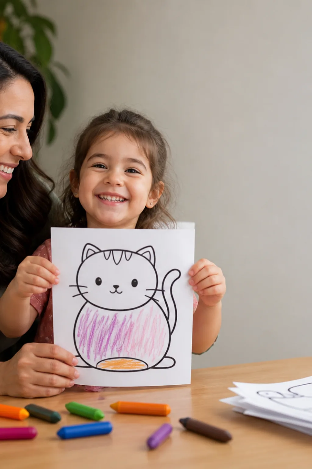 desenhos de animais fáceis para colorir - 1