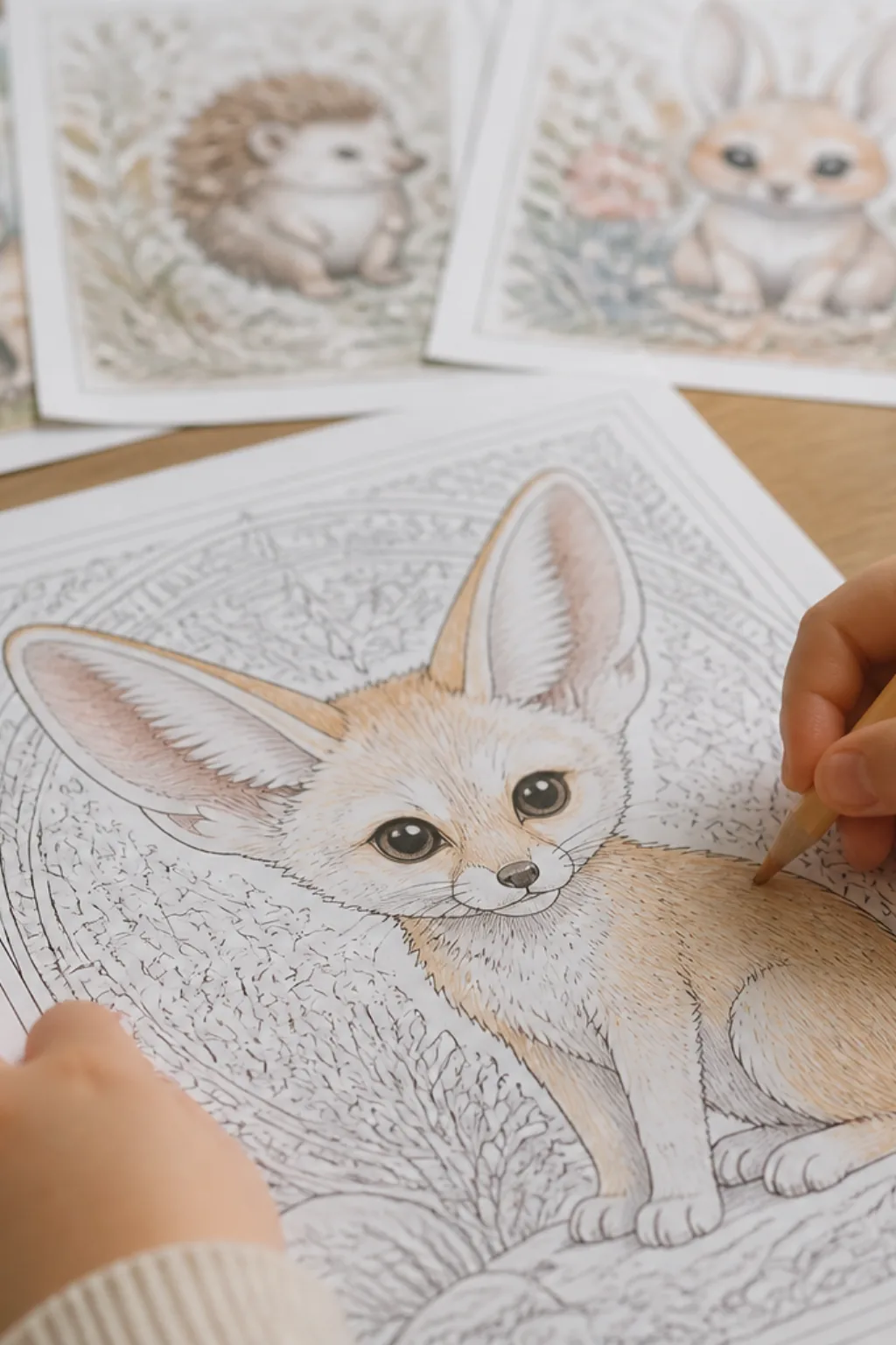 desenhos de feneco para colorir - 2