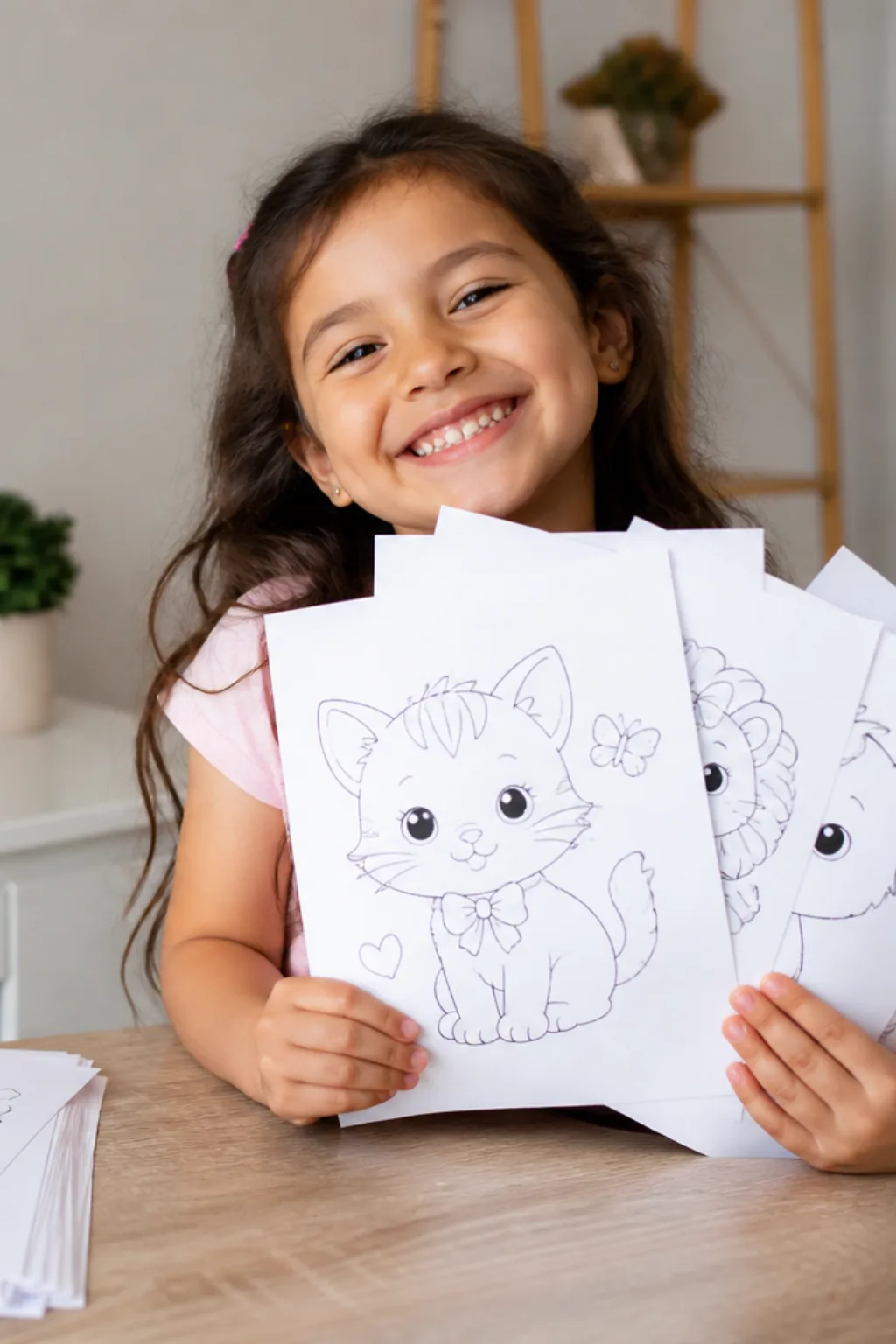 desenhos de animais fofos para colorir - 1