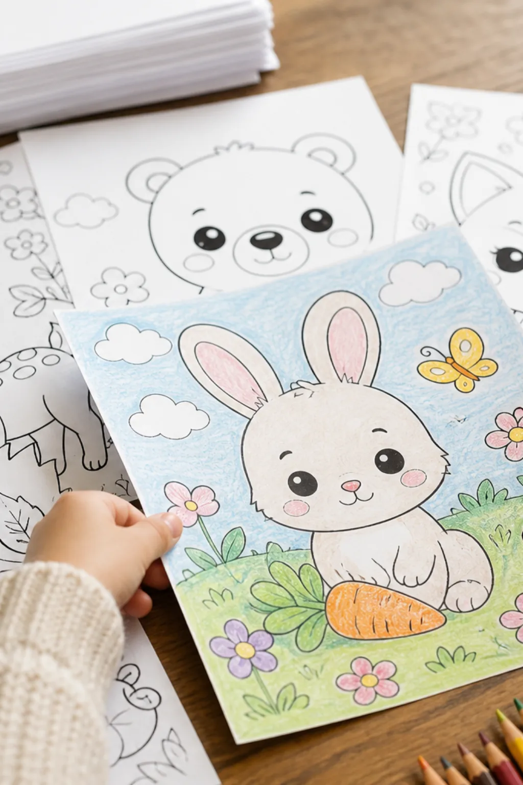 desenhos de animais fofos para colorir - 2