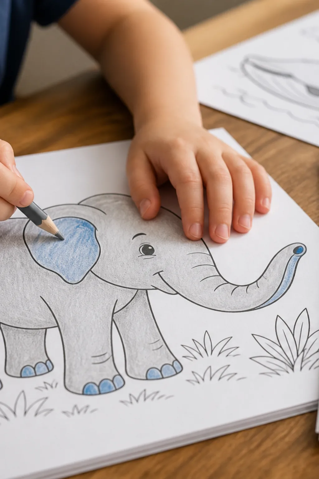 desenhos de animais grandes para colorir - 2