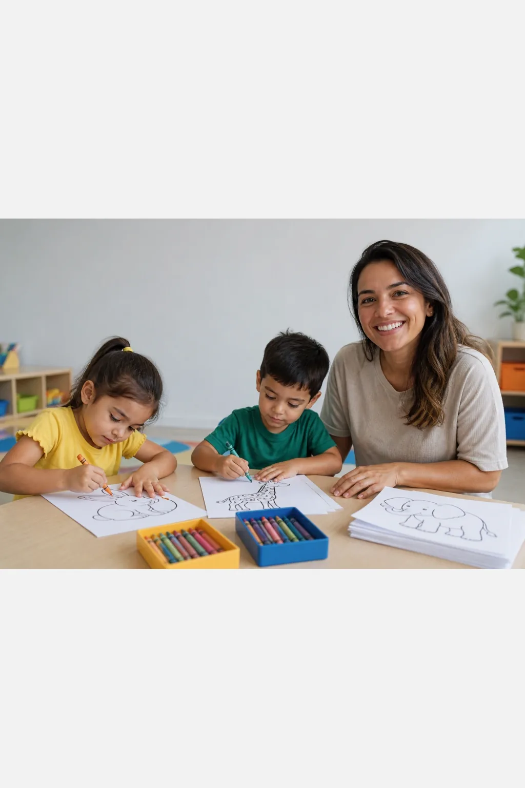 desenhos de animais herbívoros para colorir - 1