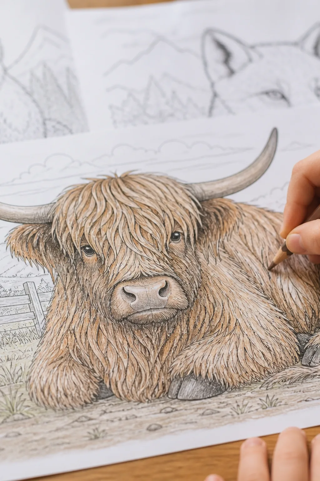 desenhos de iaque para colorir - 2