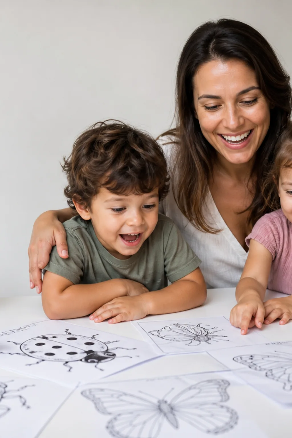 desenhos de insetos para colorir - 1