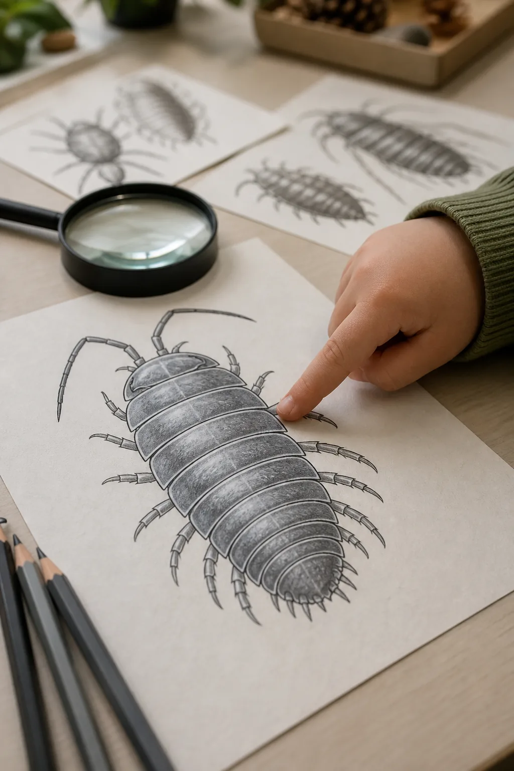 desenhos de isópode para colorir - 2