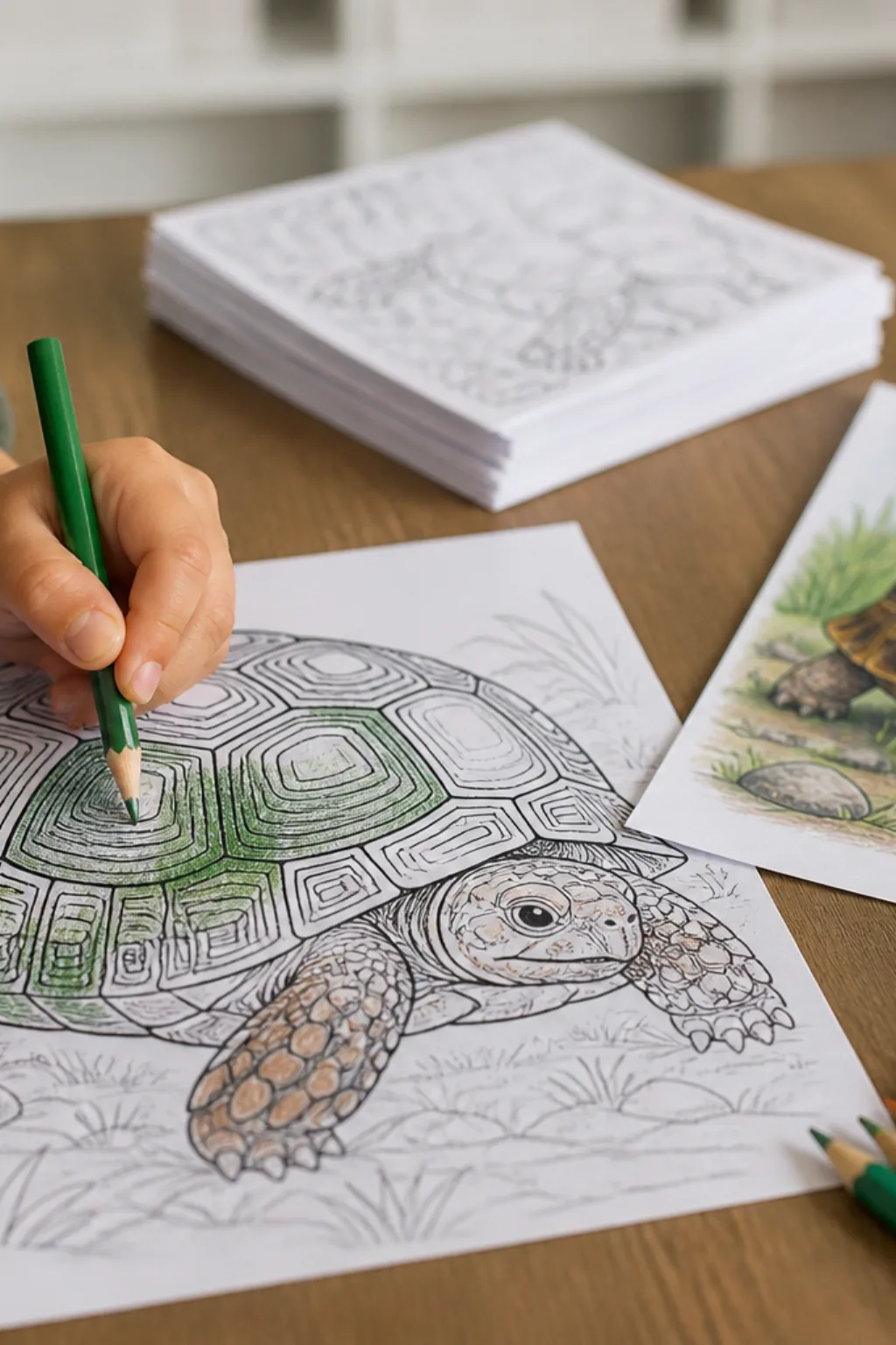 desenhos de jabuti para colorir - 2