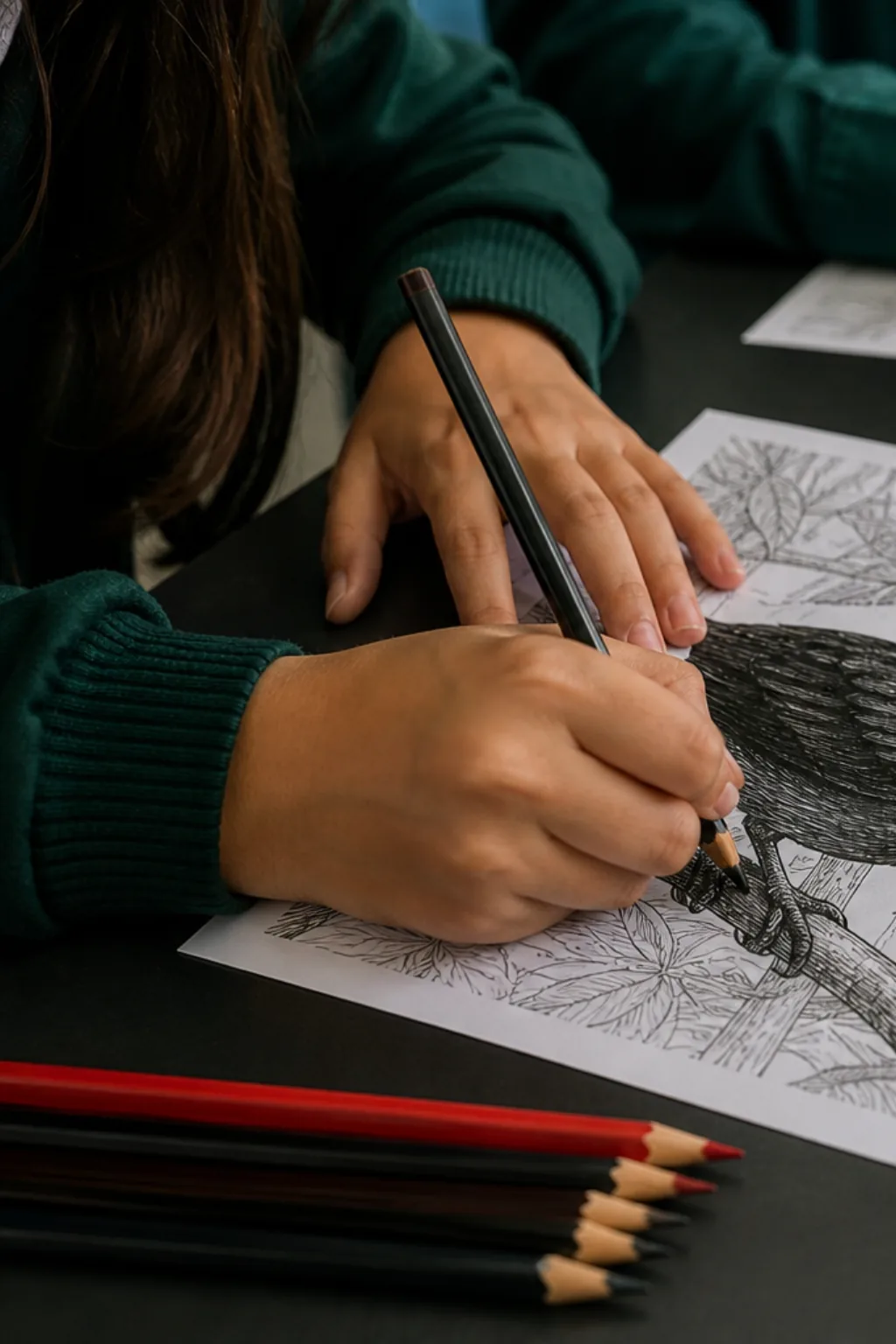 desenhos de jacutinga para colorir - 2