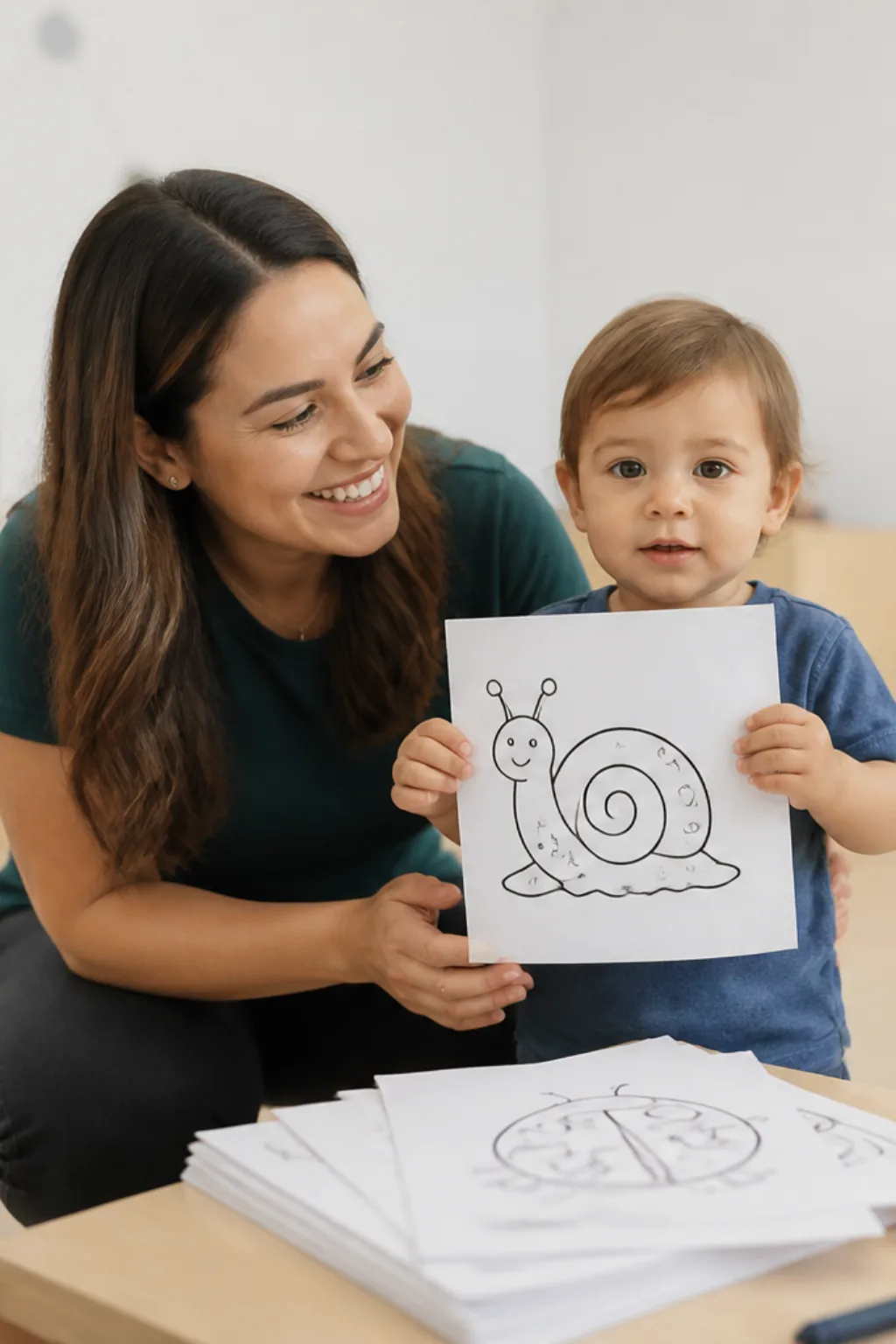 desenhos de lesma para colorir - 1