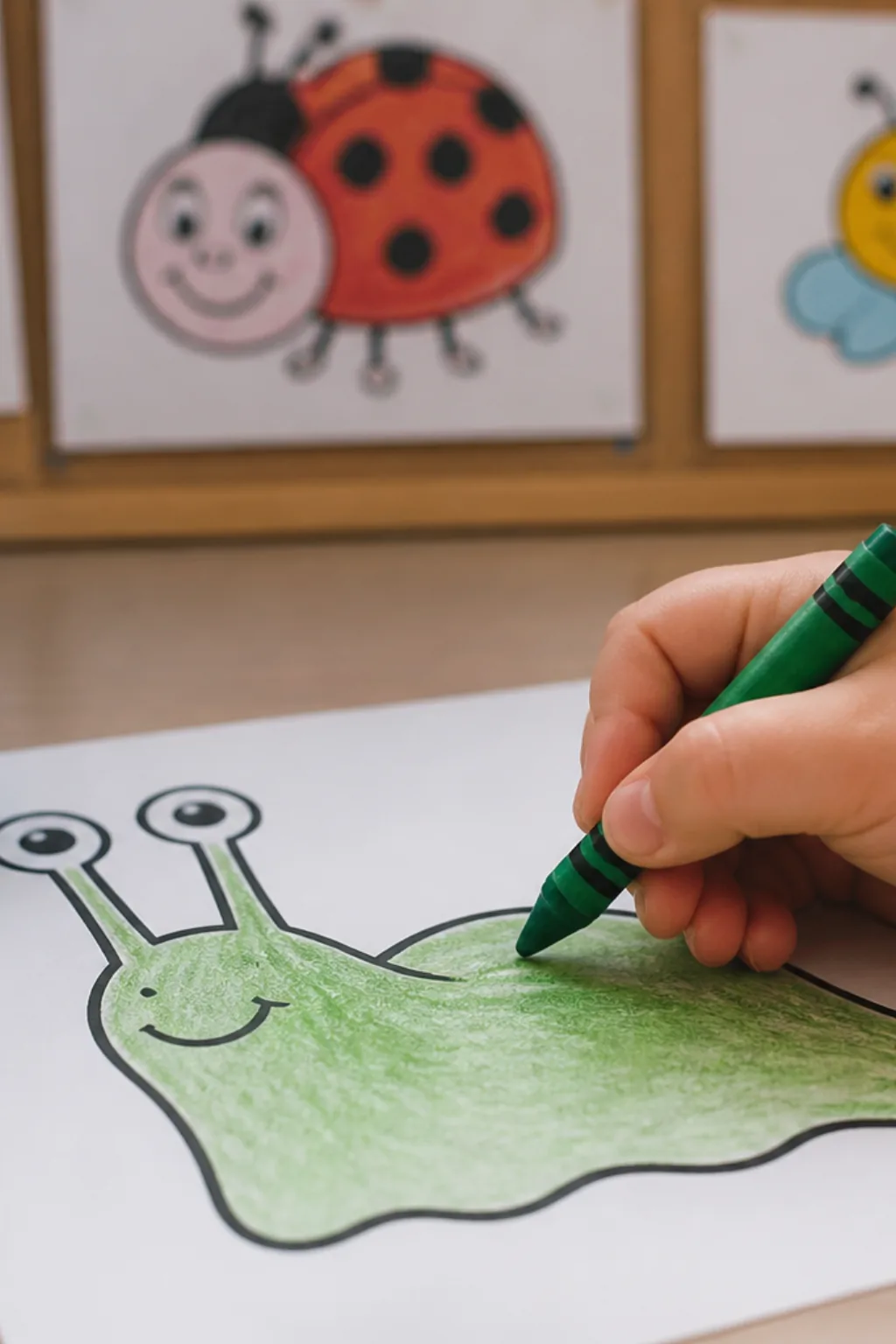 desenhos de lesma para colorir - 2