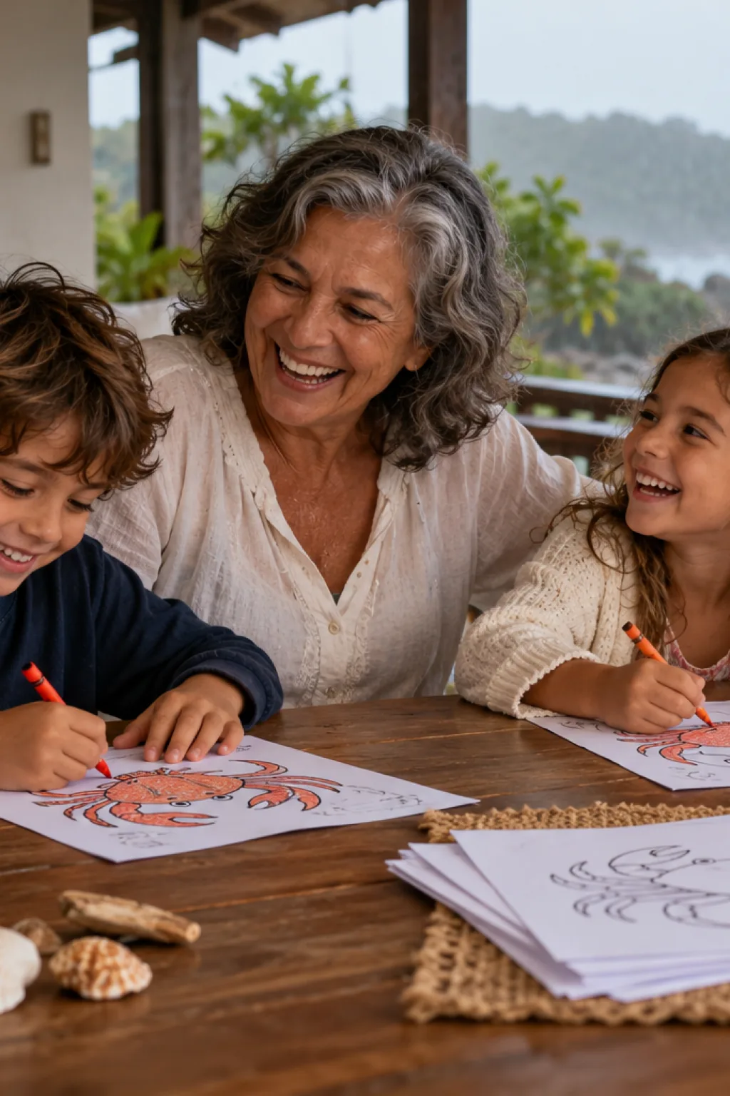 desenhos de caranguejo para colorir — exemplo criado na Desenhos pra Colorir