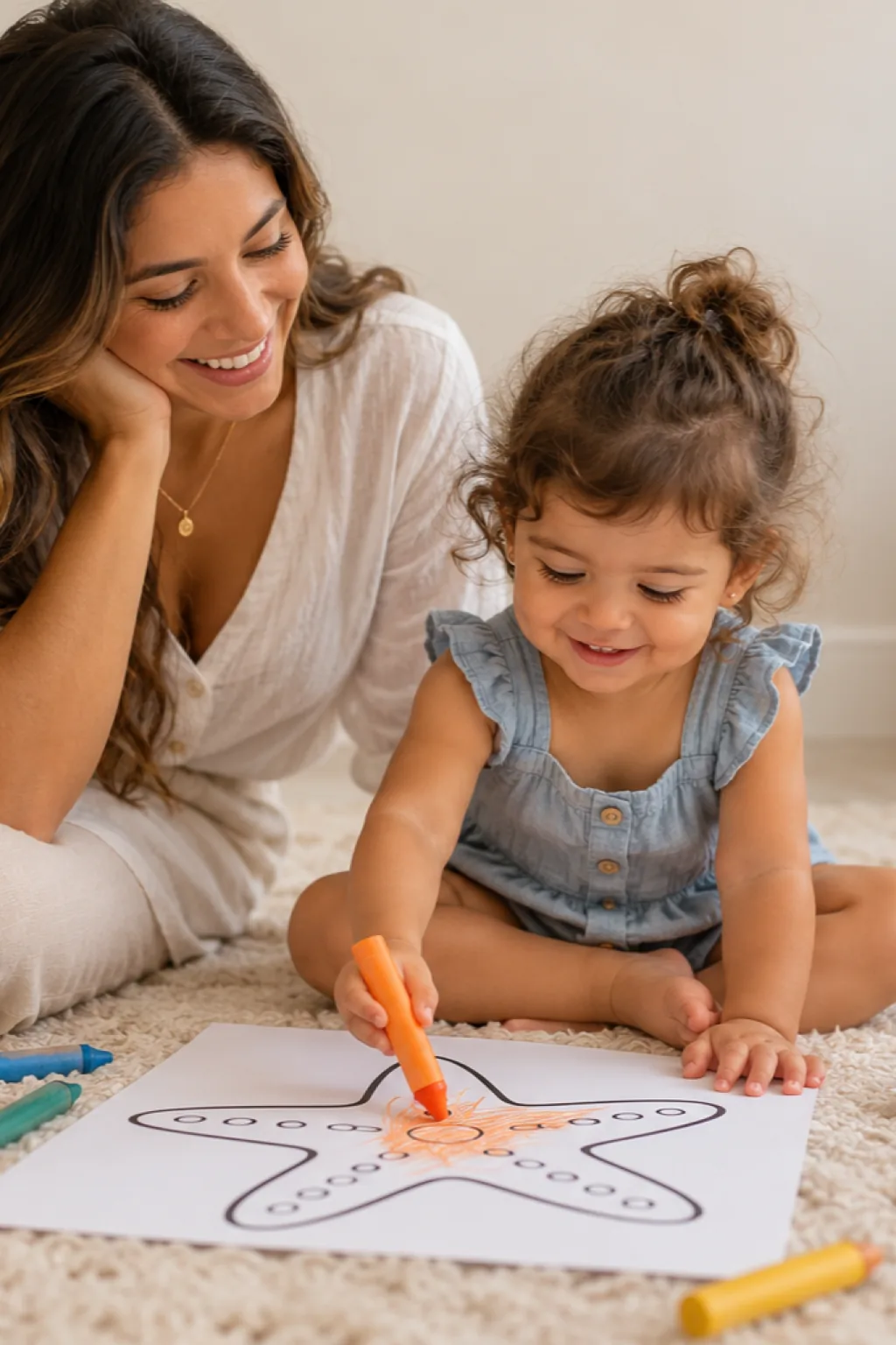 desenhos de estrela do mar para colorir — exemplo criado na Desenhos pra Colorir