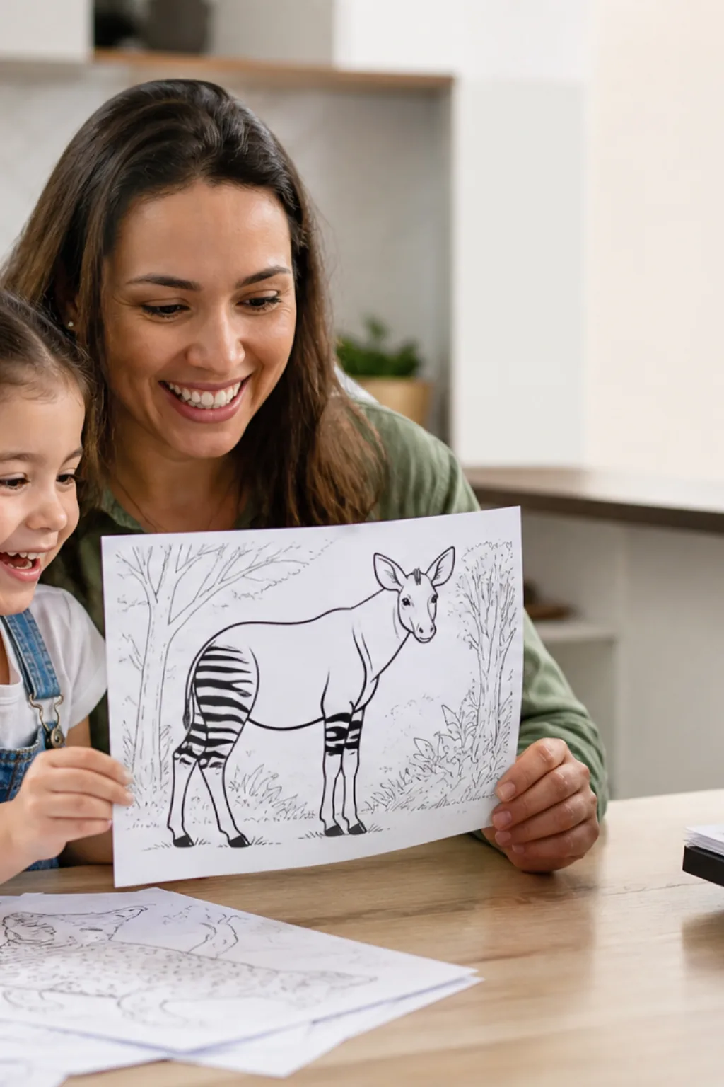 desenhos de ocapi para colorir - 1