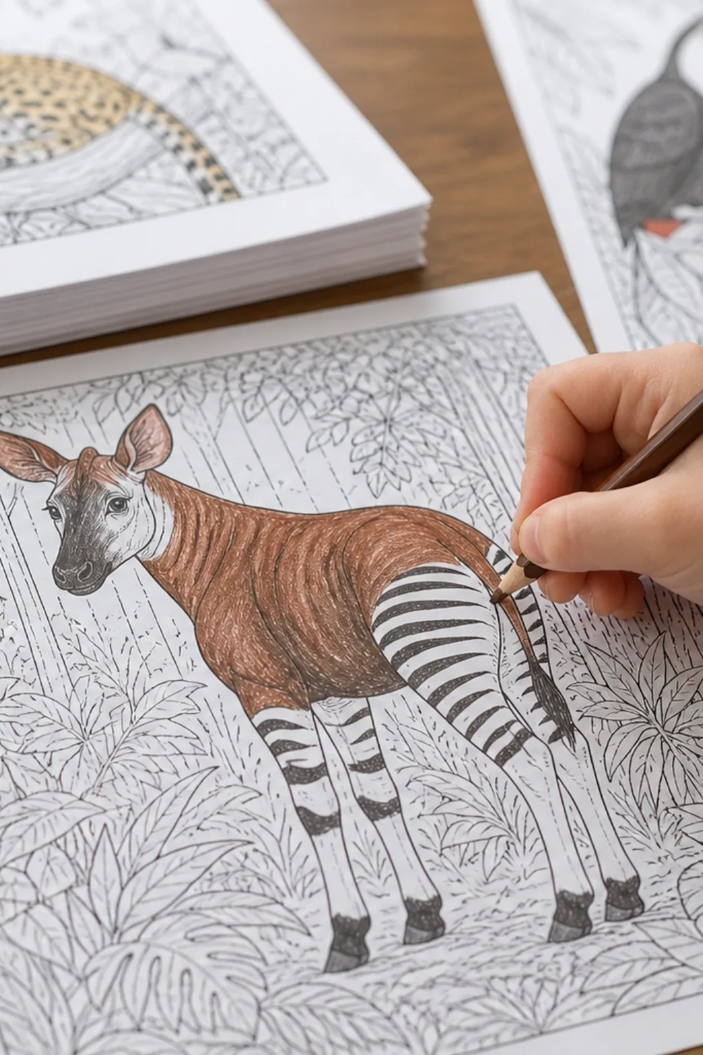desenhos de ocapi para colorir - 2