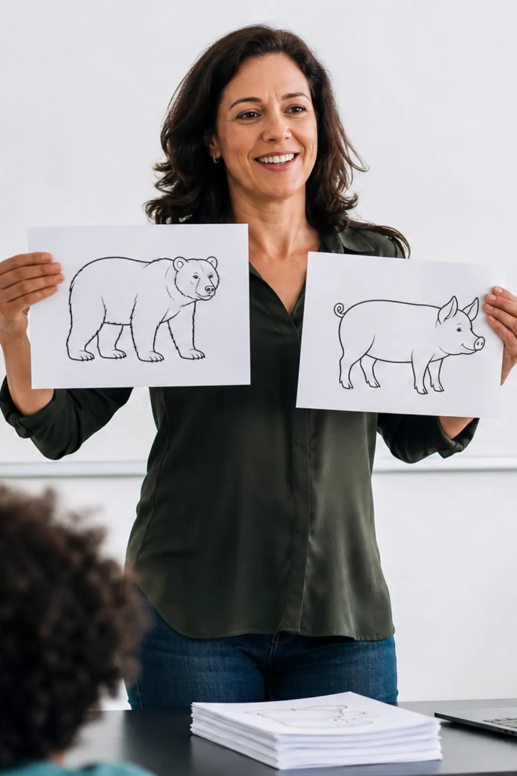 desenhos de animais onívoros para colorir - 1