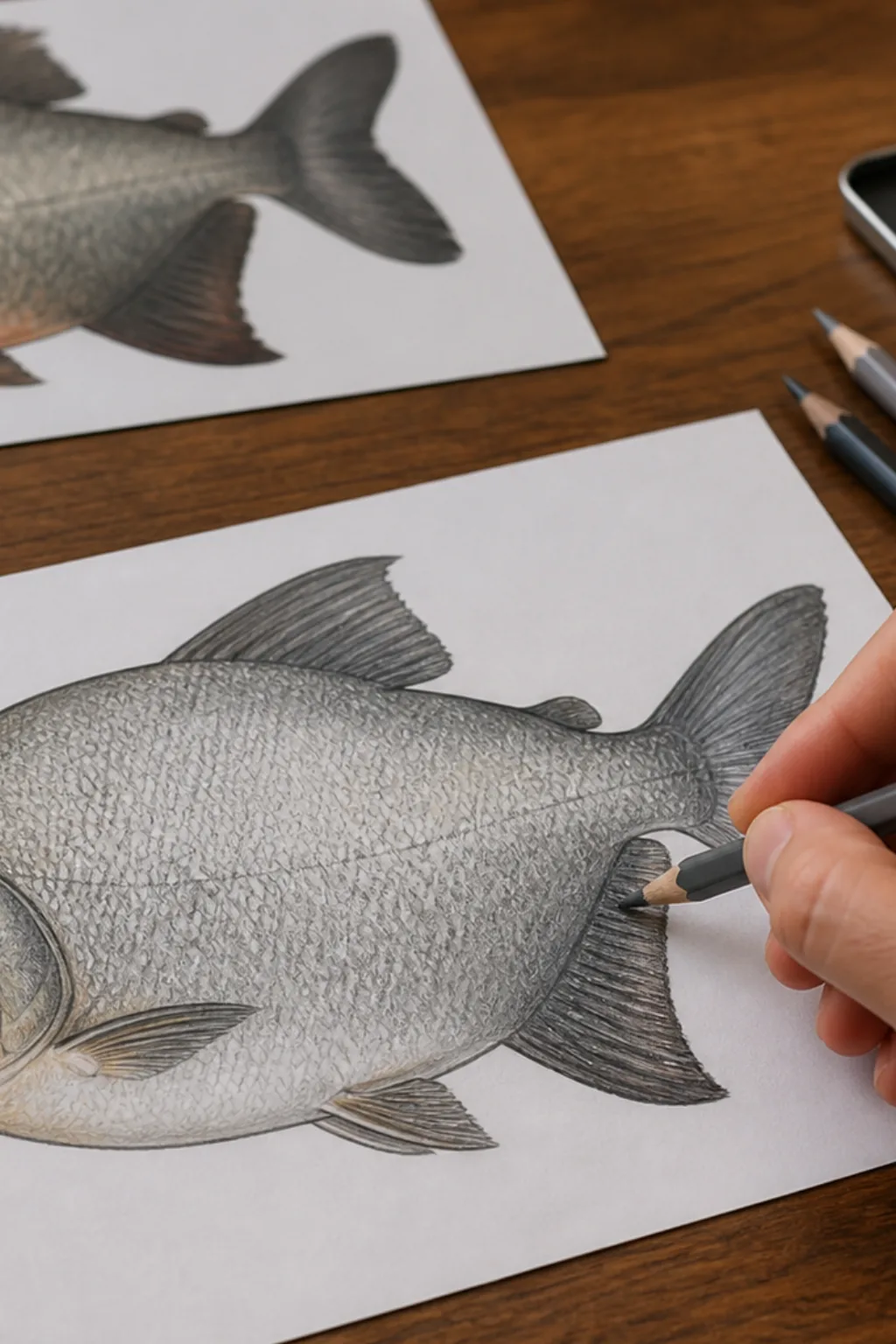 desenhos de pacu para colorir - 2