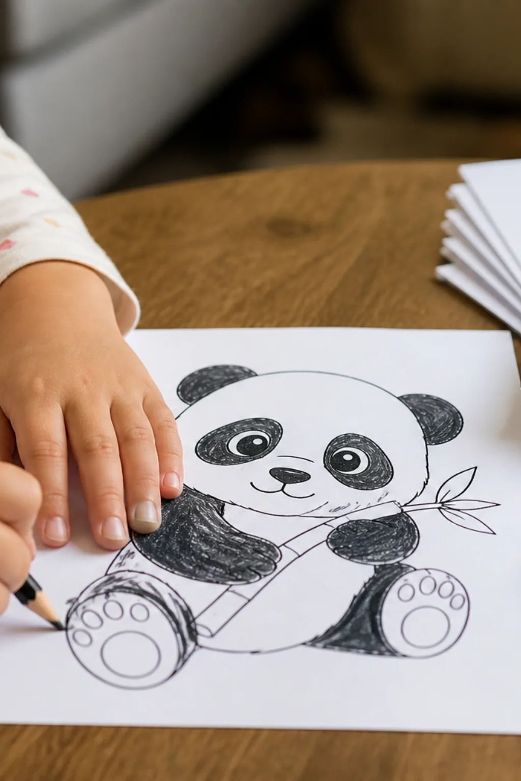 desenhos de panda para colorir - 2