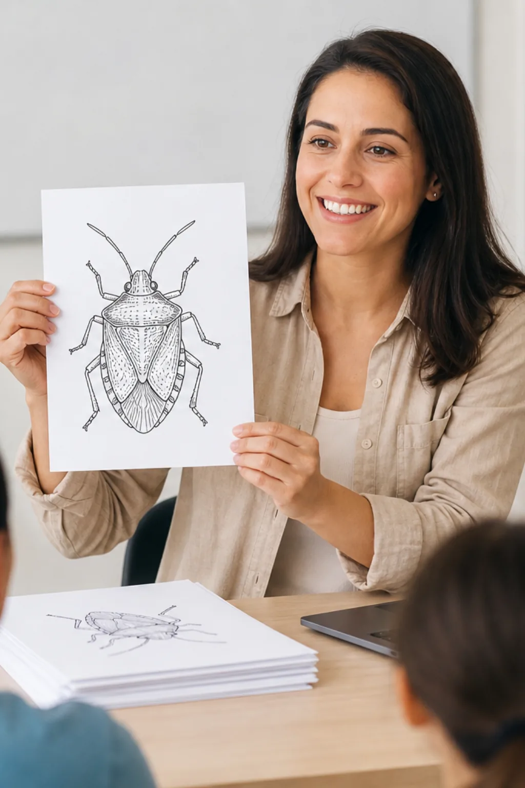 desenhos de percevejo para colorir - 1