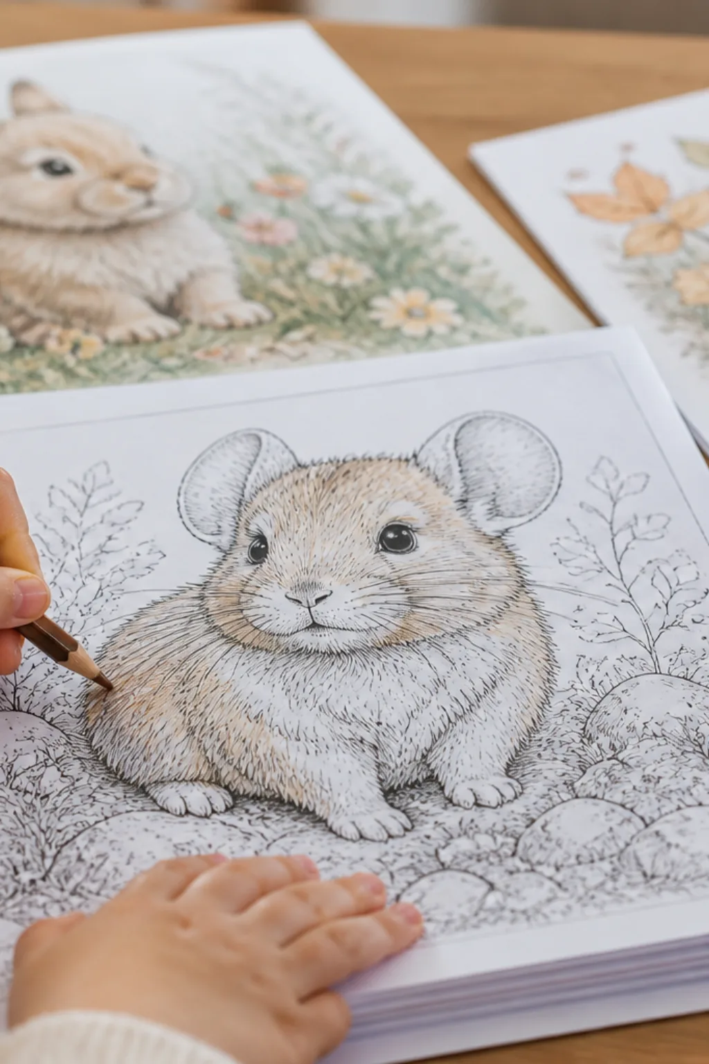 desenhos do animal pika para colorir - 2