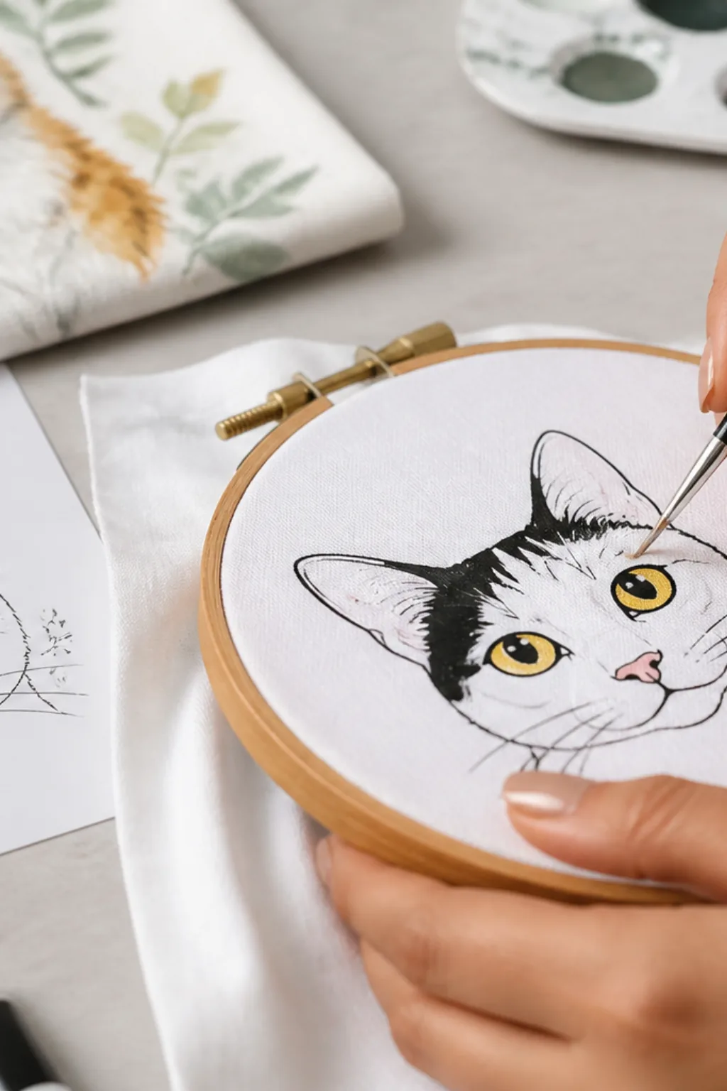desenhos de animais para pintar em tecido - 2