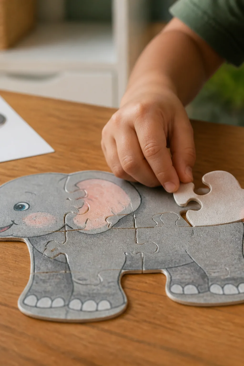 quebra-cabeças de animais para colorir - 2