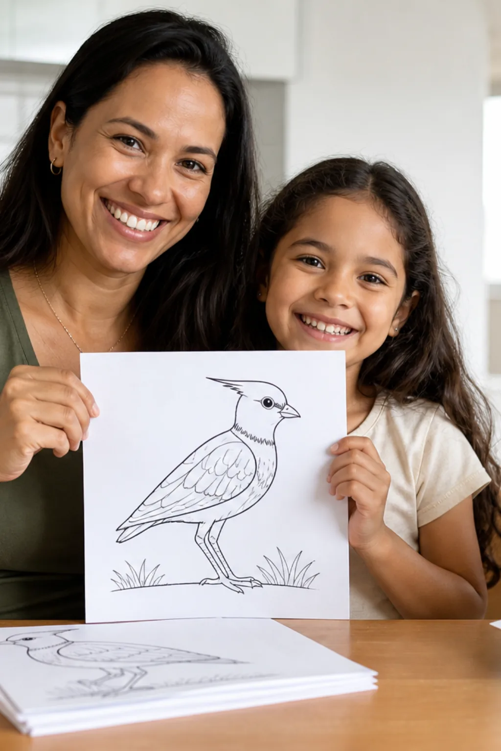 desenhos do quero quero para colorir - 1