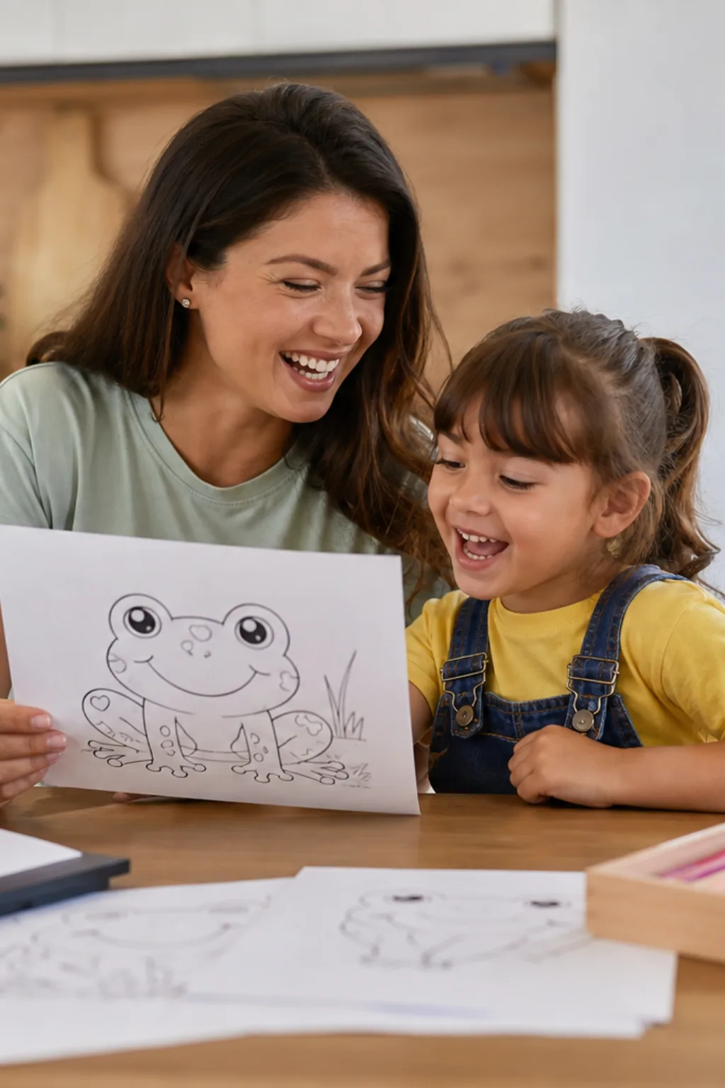 desenhos de rã para colorir - 1