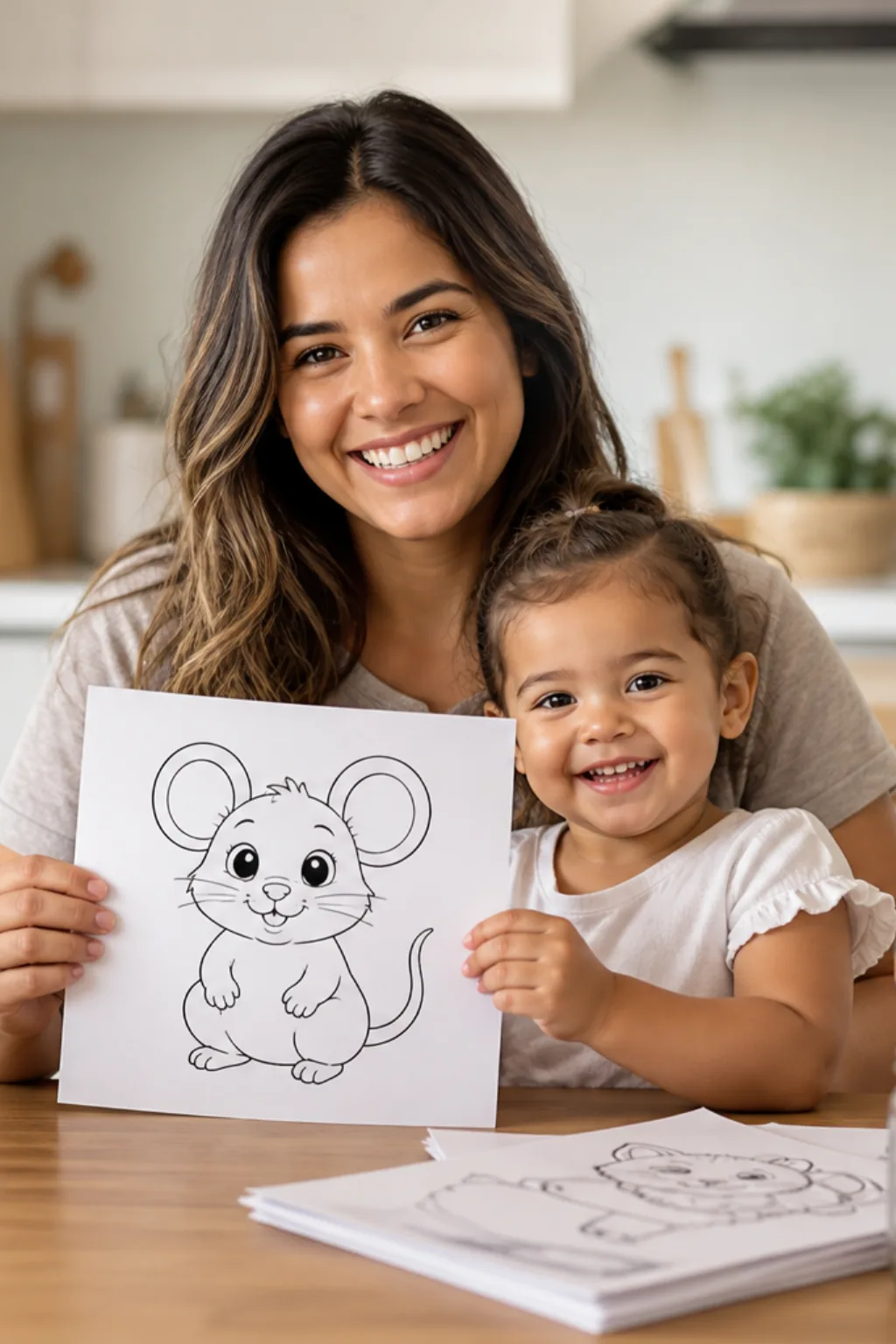desenhos de rato para colorir - 1