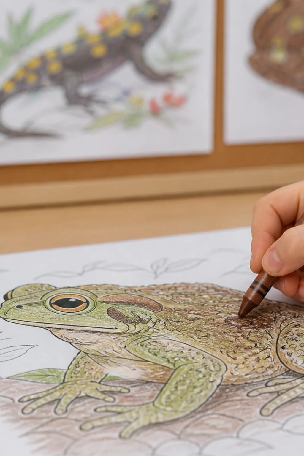 desenhos de sapo-cururu para colorir - 2