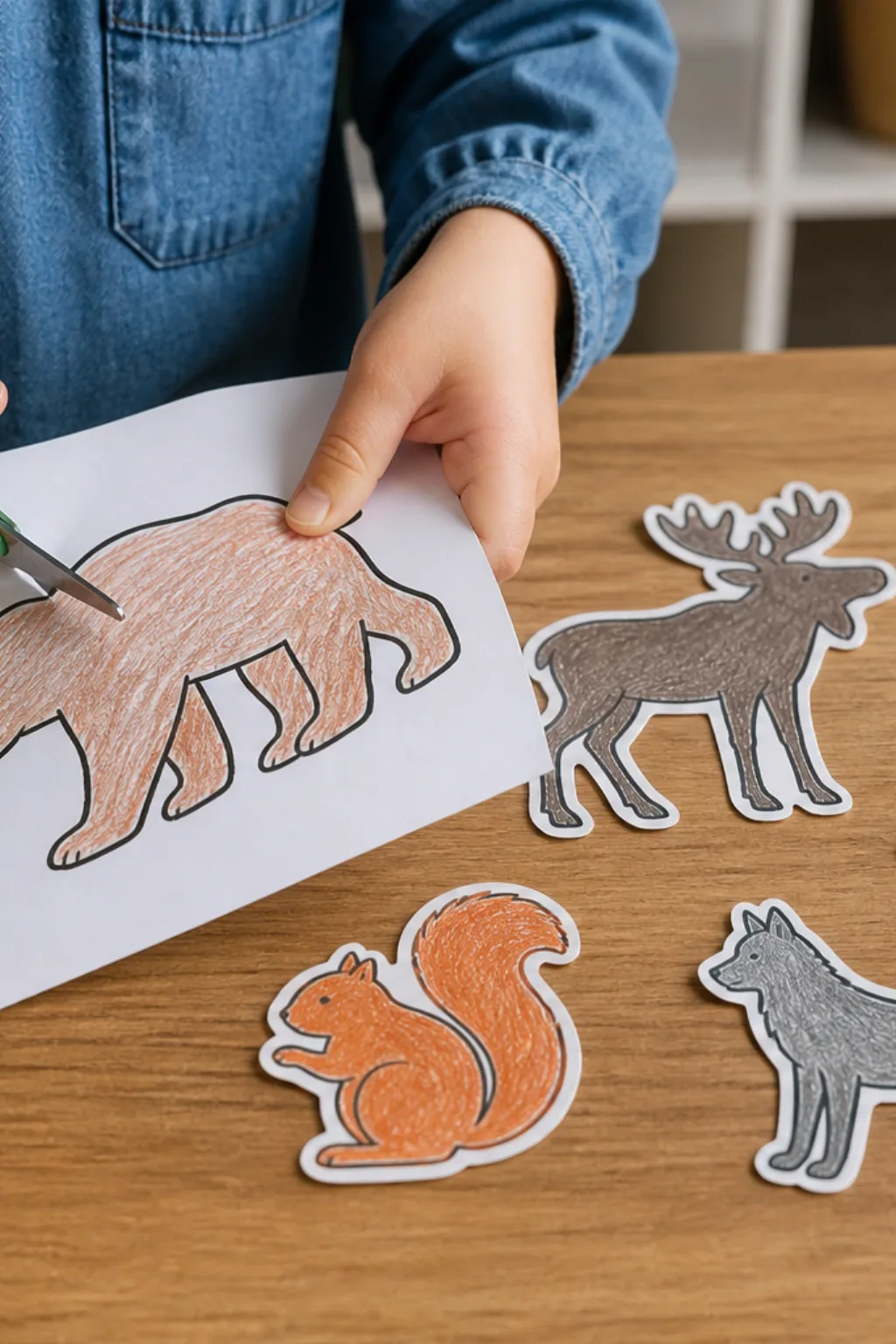 desenhos de animais em silhueta para colorir - 2