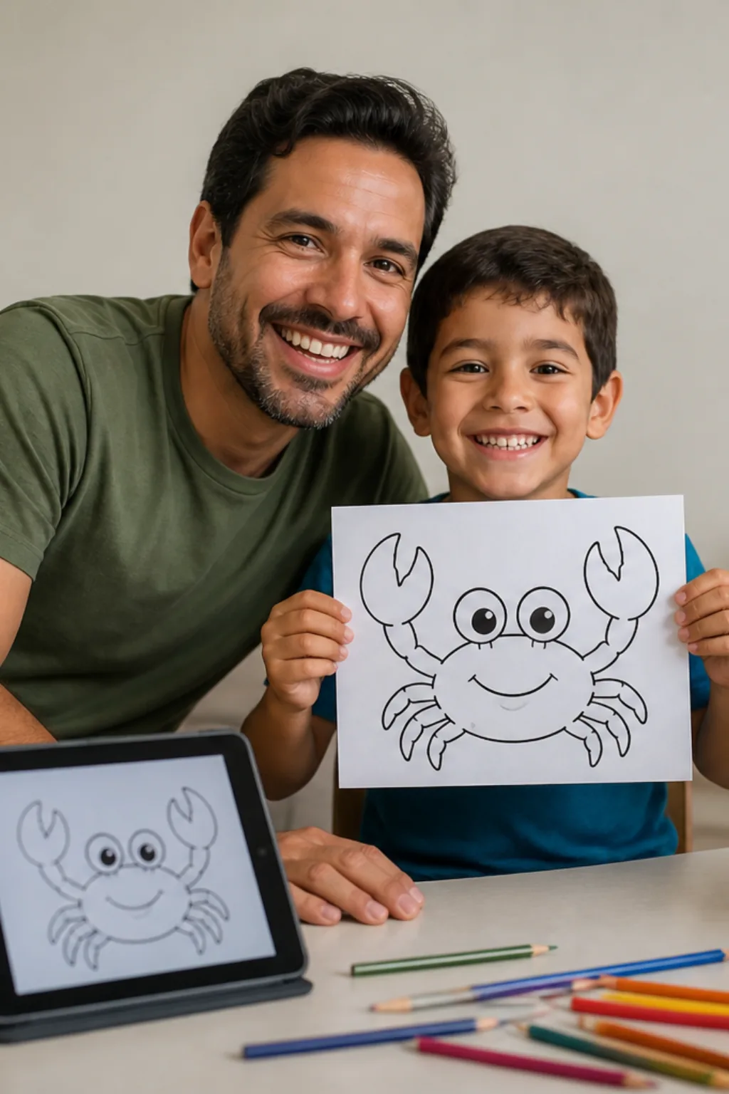 desenhos de siri para colorir - 1