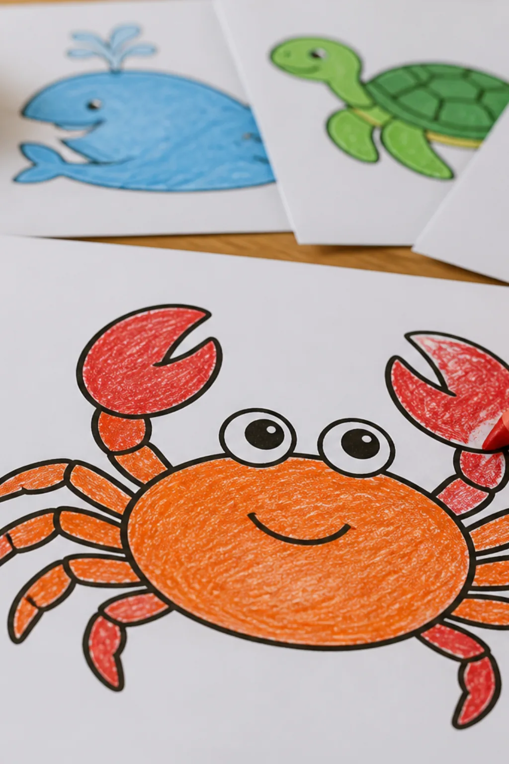 desenhos de siri para colorir - 2