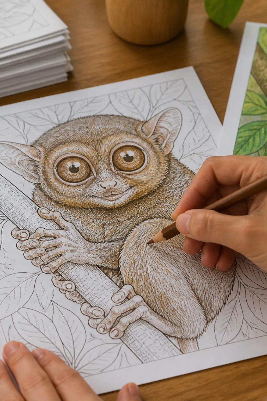 desenhos de társio para colorir - 2