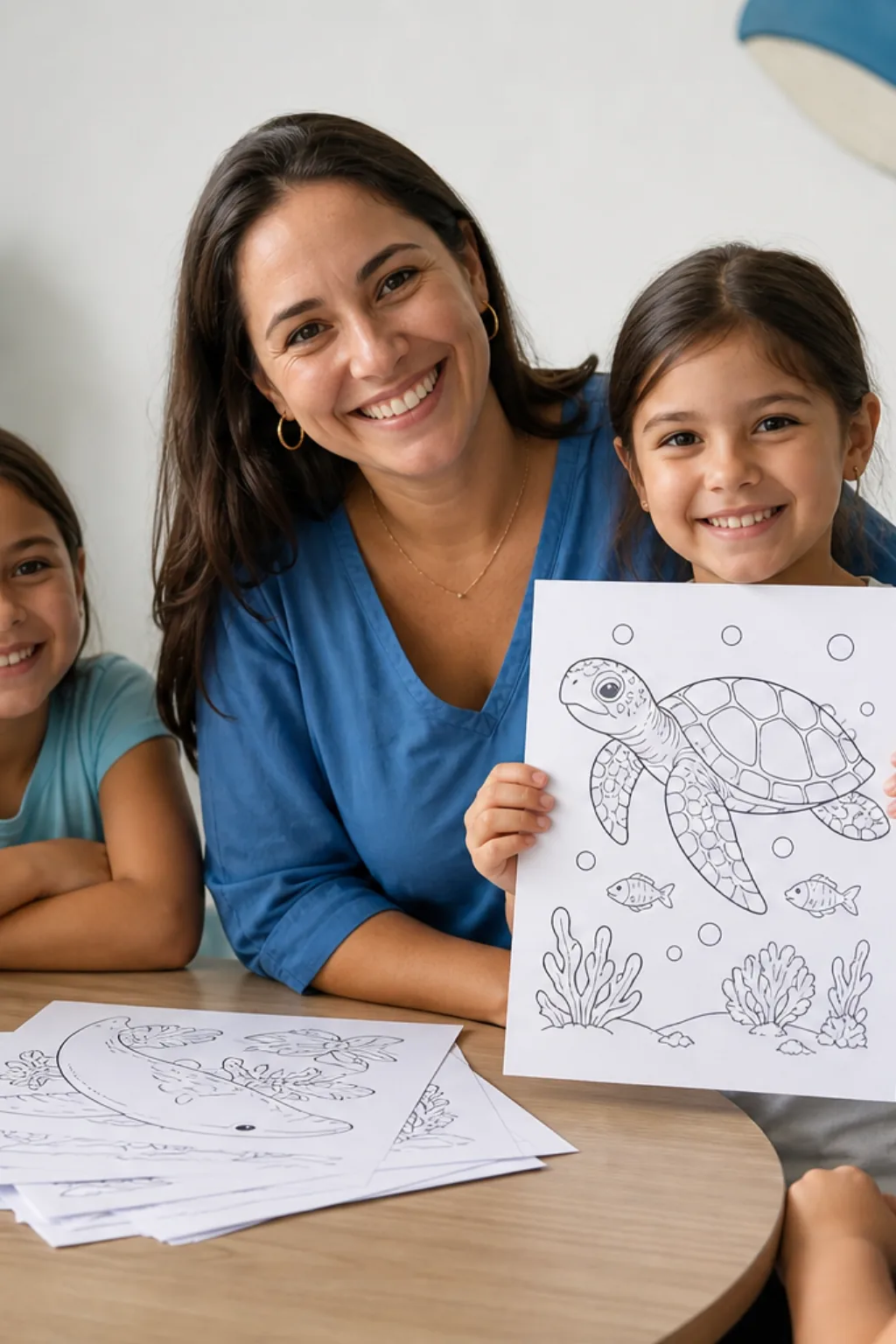 desenhos de tartaruga marinha para colorir - 1
