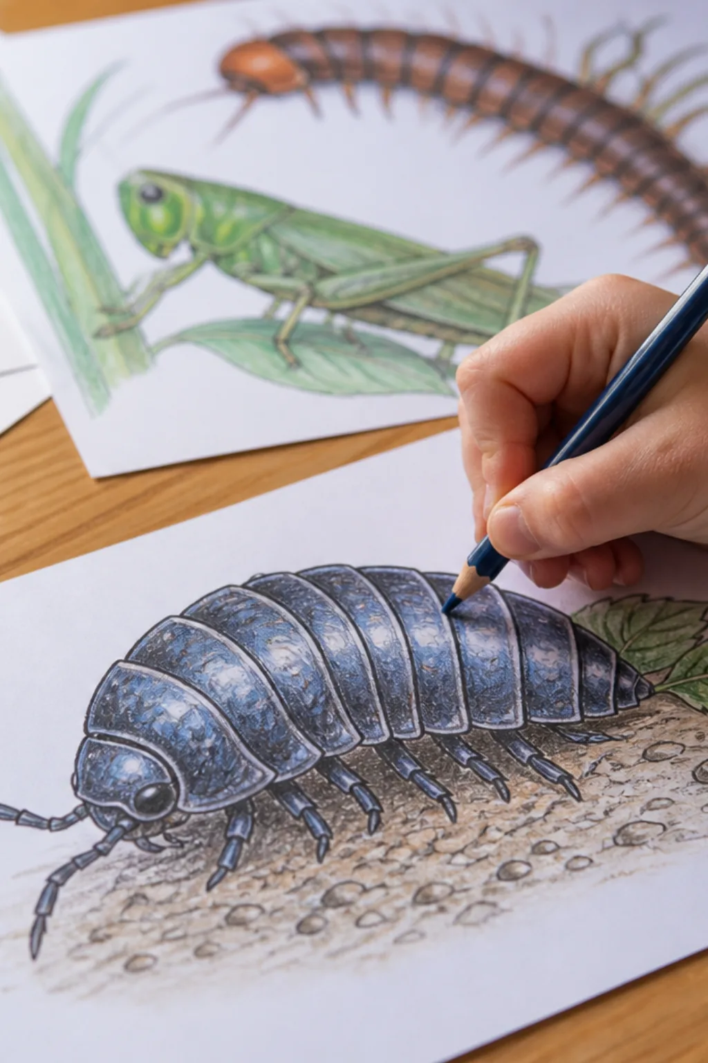 desenhos de tatuzinho-de-jardim para colorir - 2