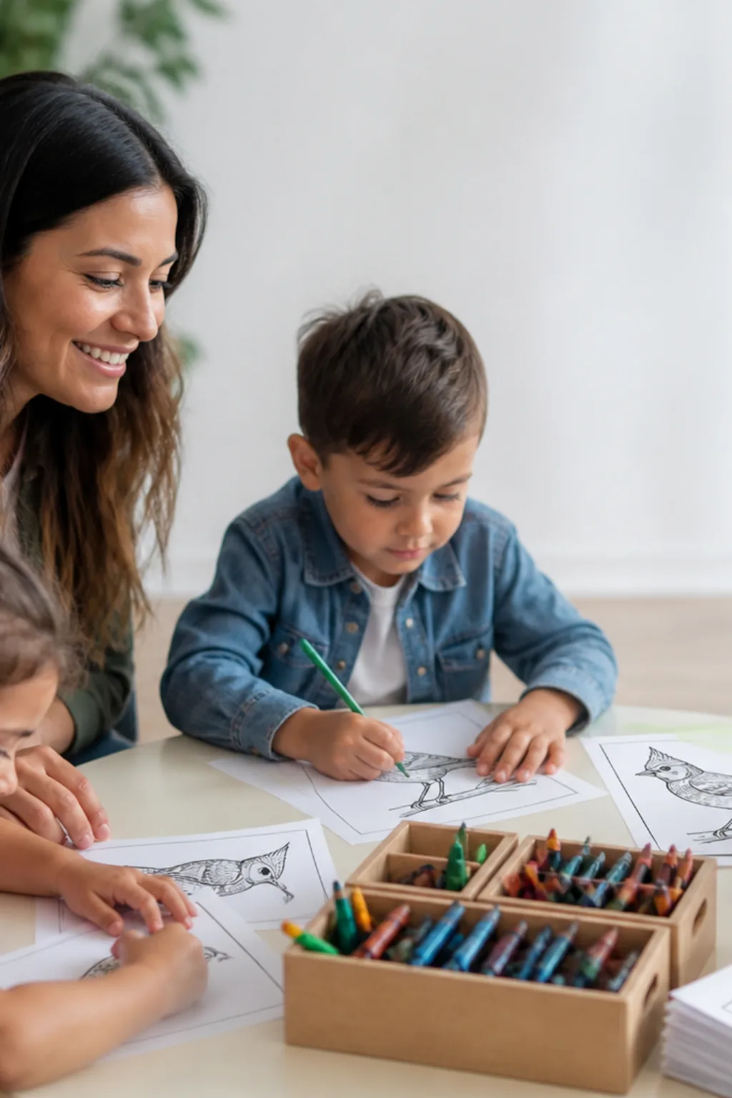 desenhos de tico-tico para colorir - 1