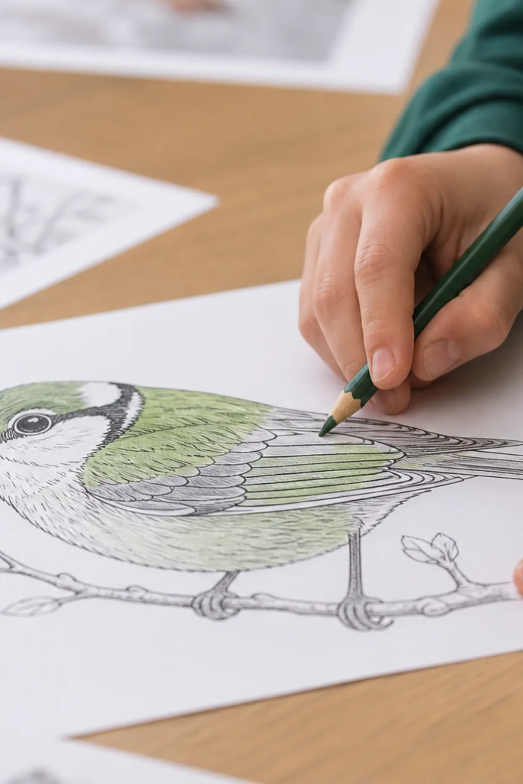 desenhos de trinca-ferro para colorir - 2